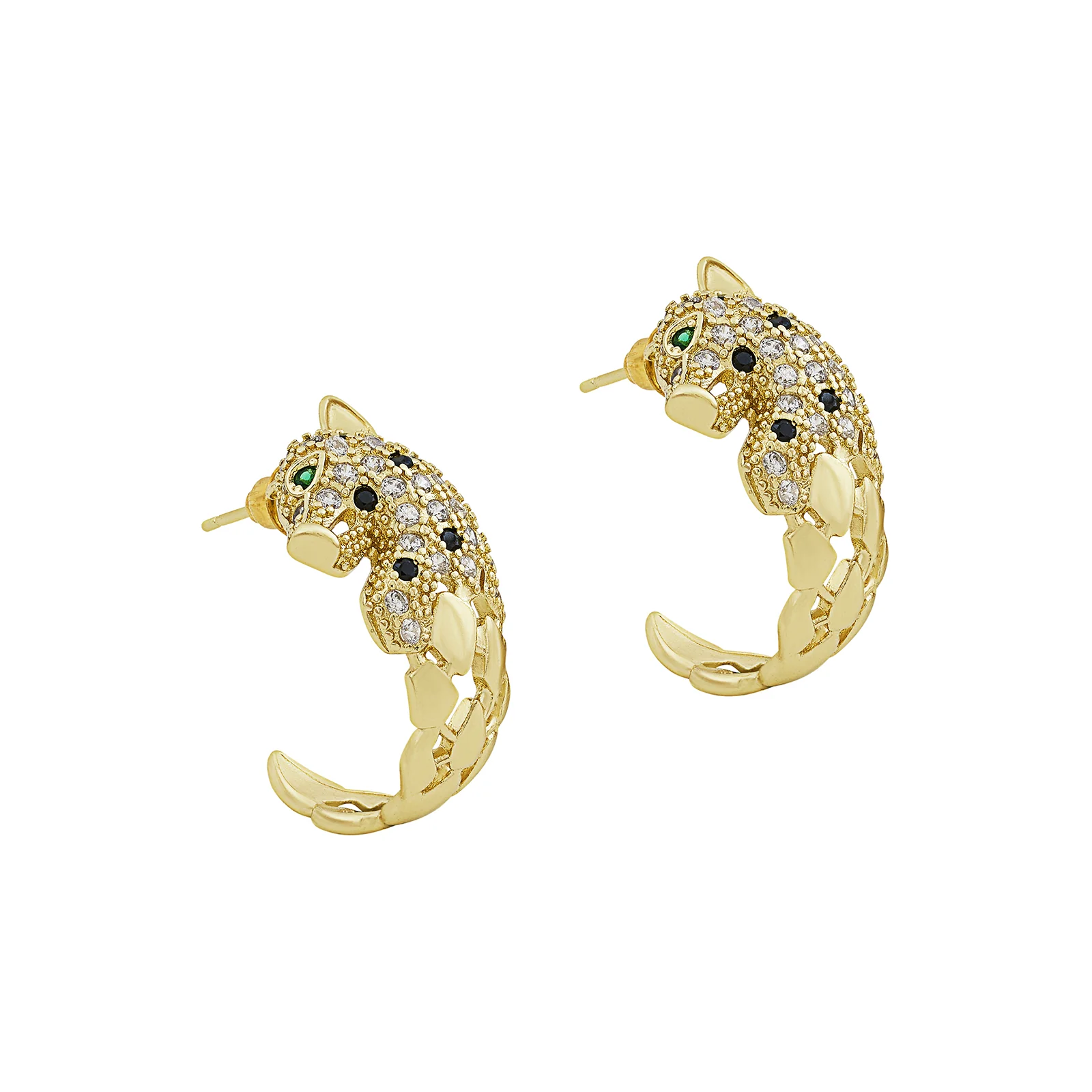 Nereia Gold sea-horse Earrings - Image 4