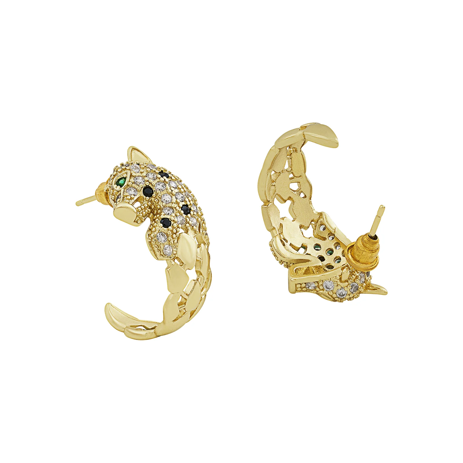 Nereia Gold sea-horse Earrings - Image 5