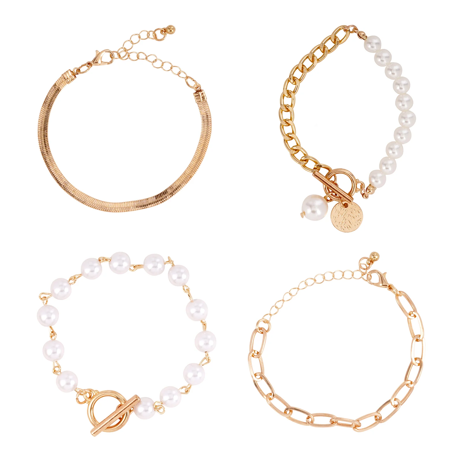 Ninetta Gold Bracelet Set - Image 3