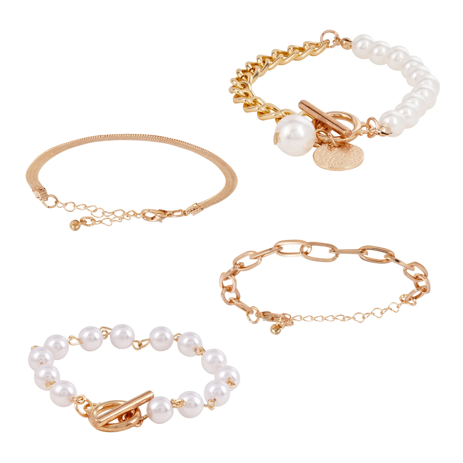 Ninetta Gold Bracelet Set - Image 5