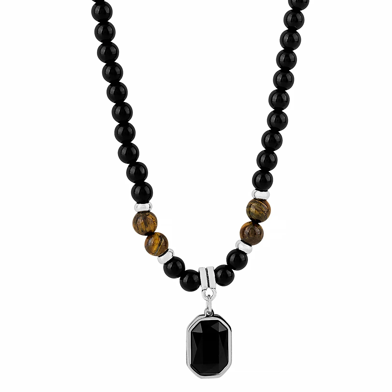 Noctis Black Men's Necklace - Image 3
