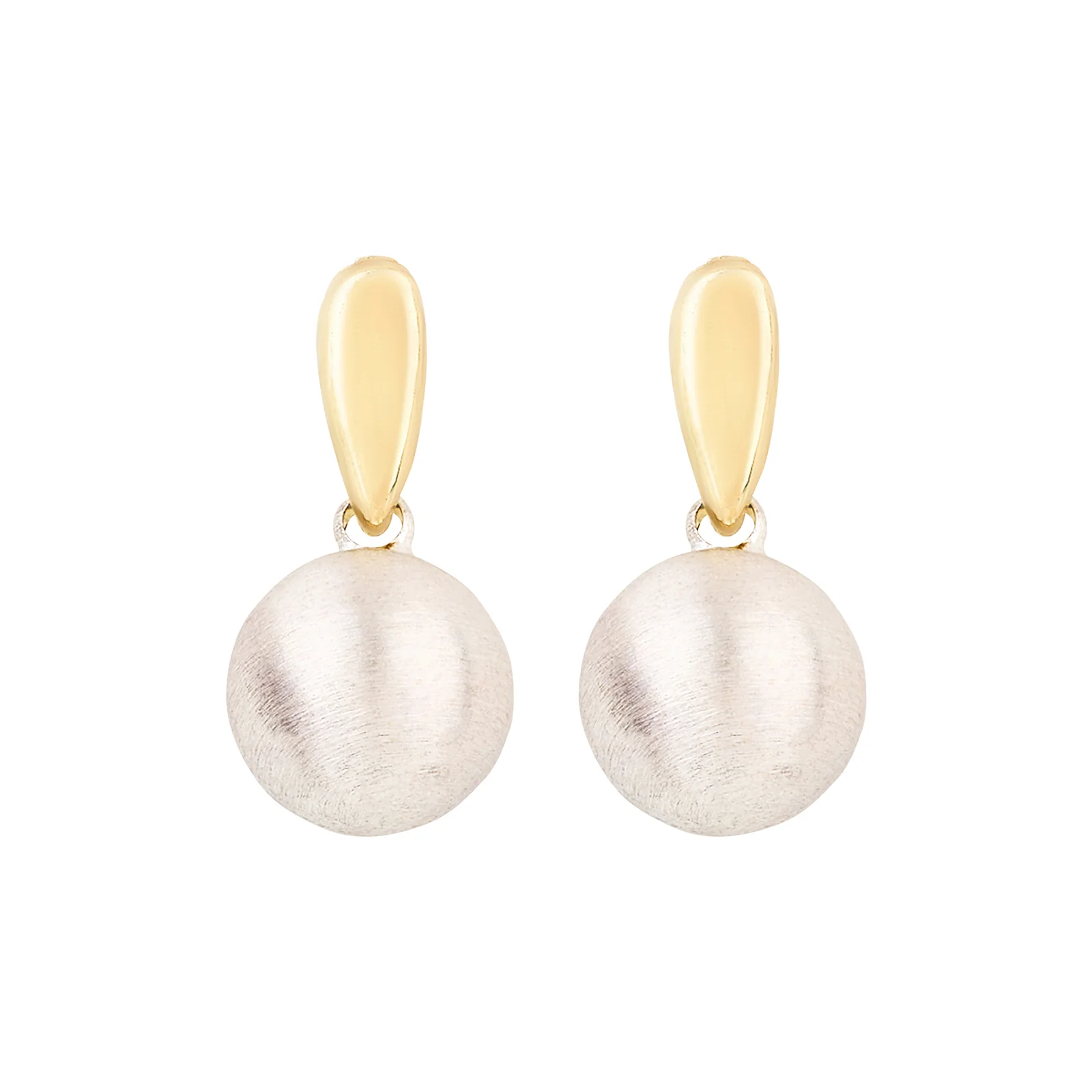 Nolyn Pearl Gold Earring - Image 3