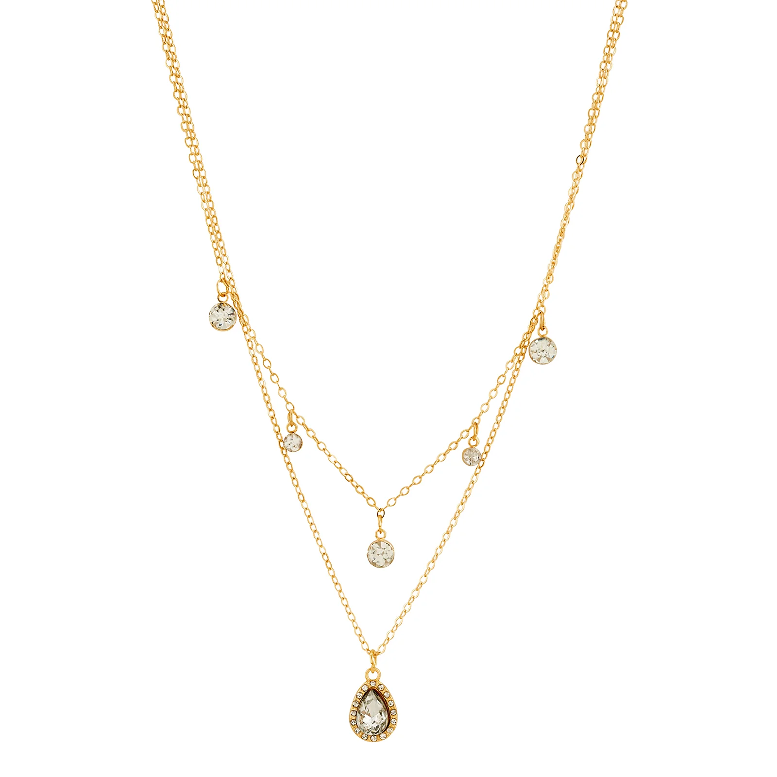 Nova Dot Gold Bling Necklace - Image 3