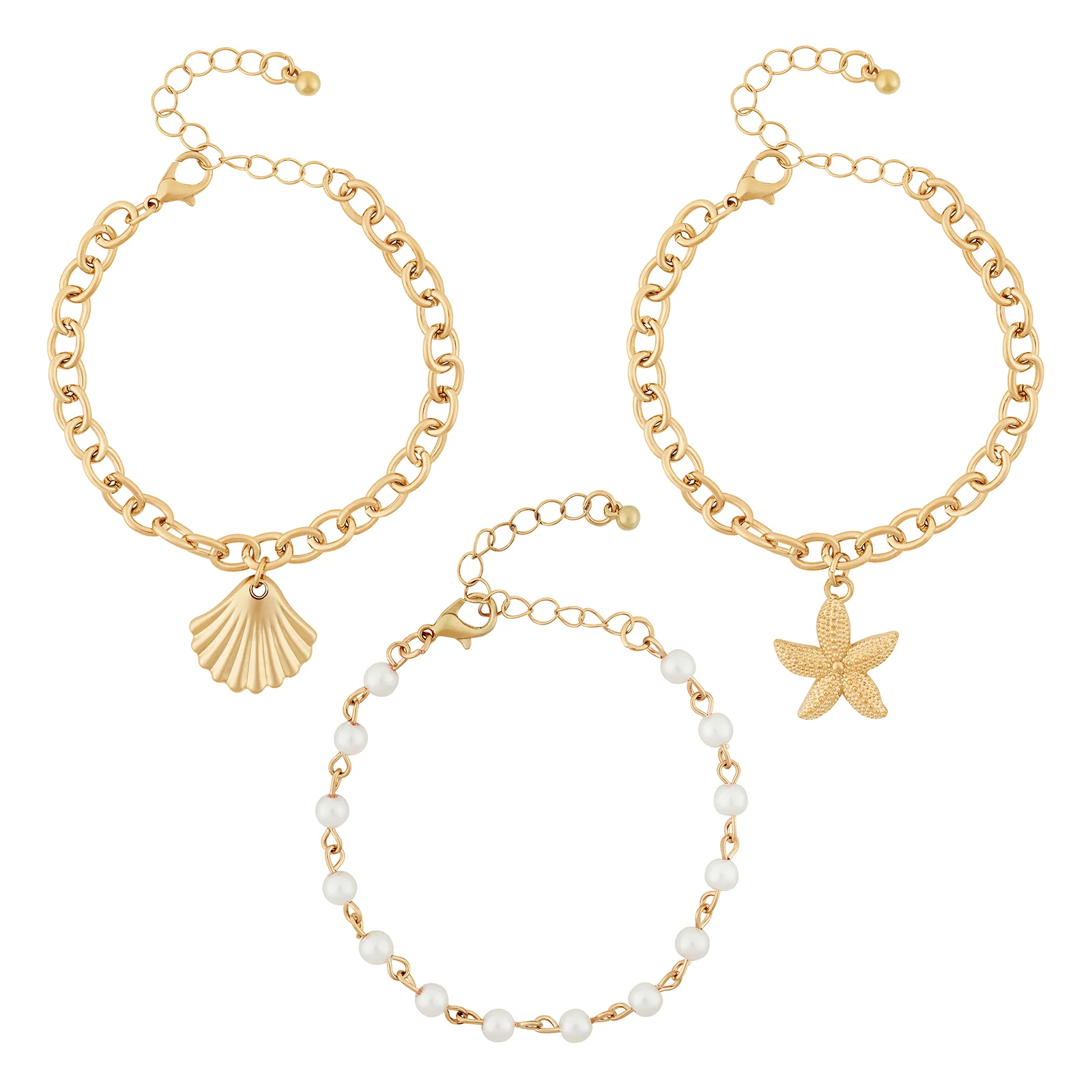Oasys Gold Seashells Bracelet - Image 3
