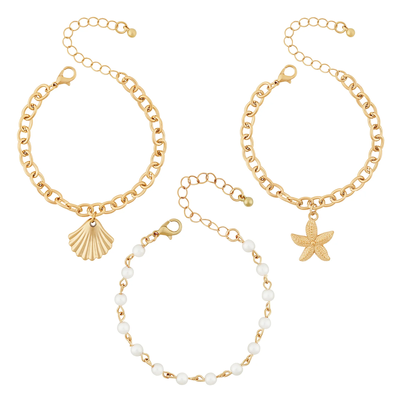 Oasys Gold Seashells Bracelet - Image 4