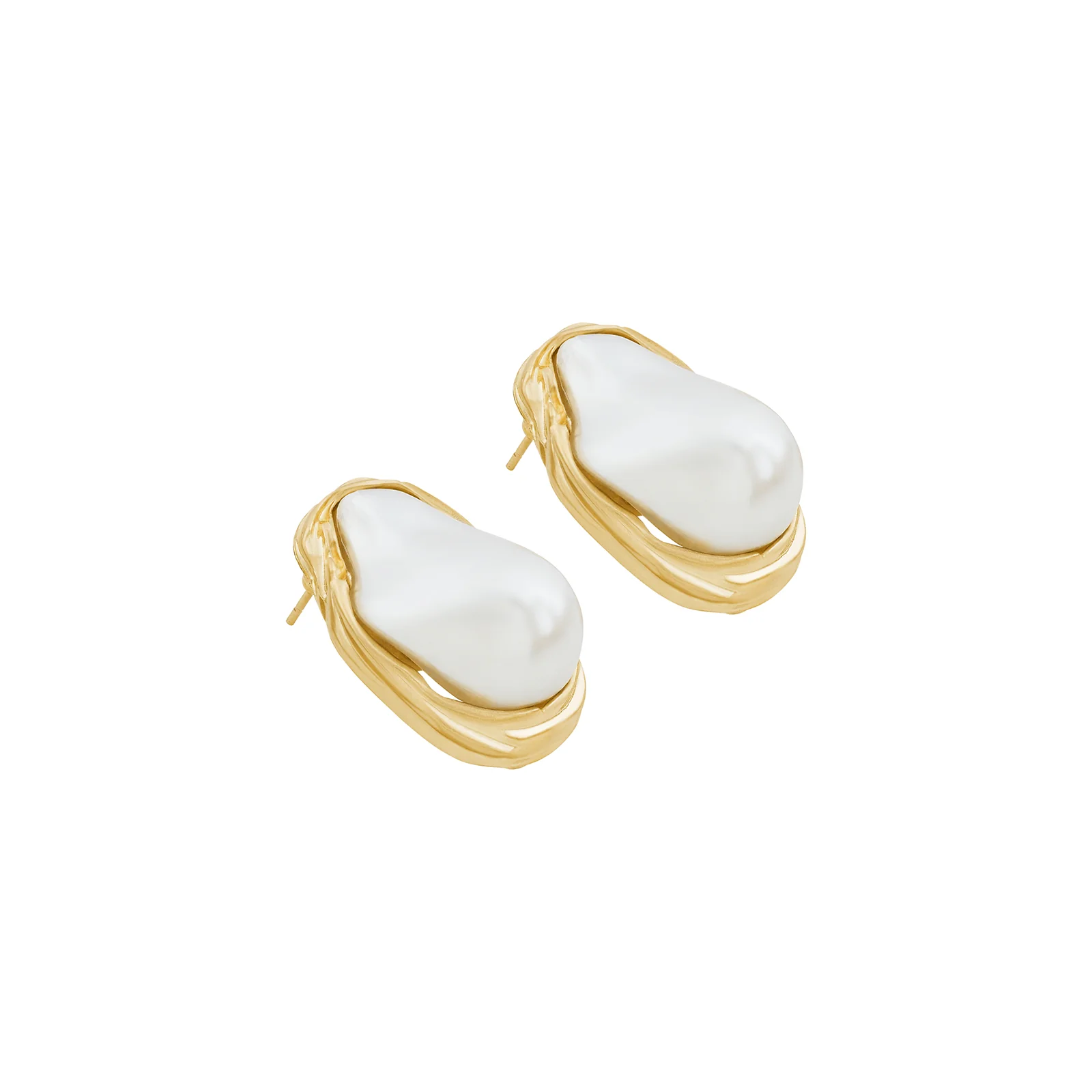 Oralise Molten Pearl Earrings - Image 4