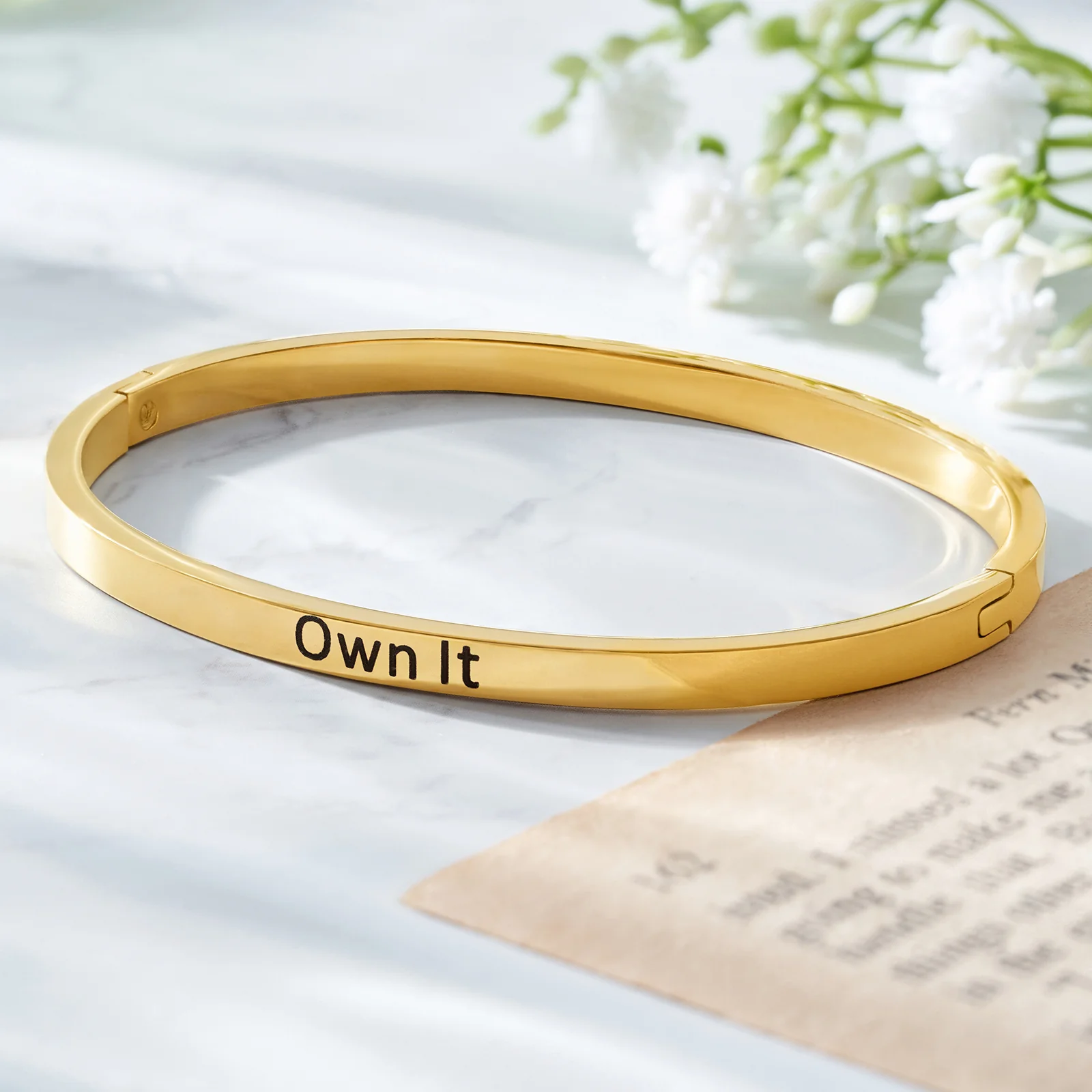 Own It Gold Mantra Band