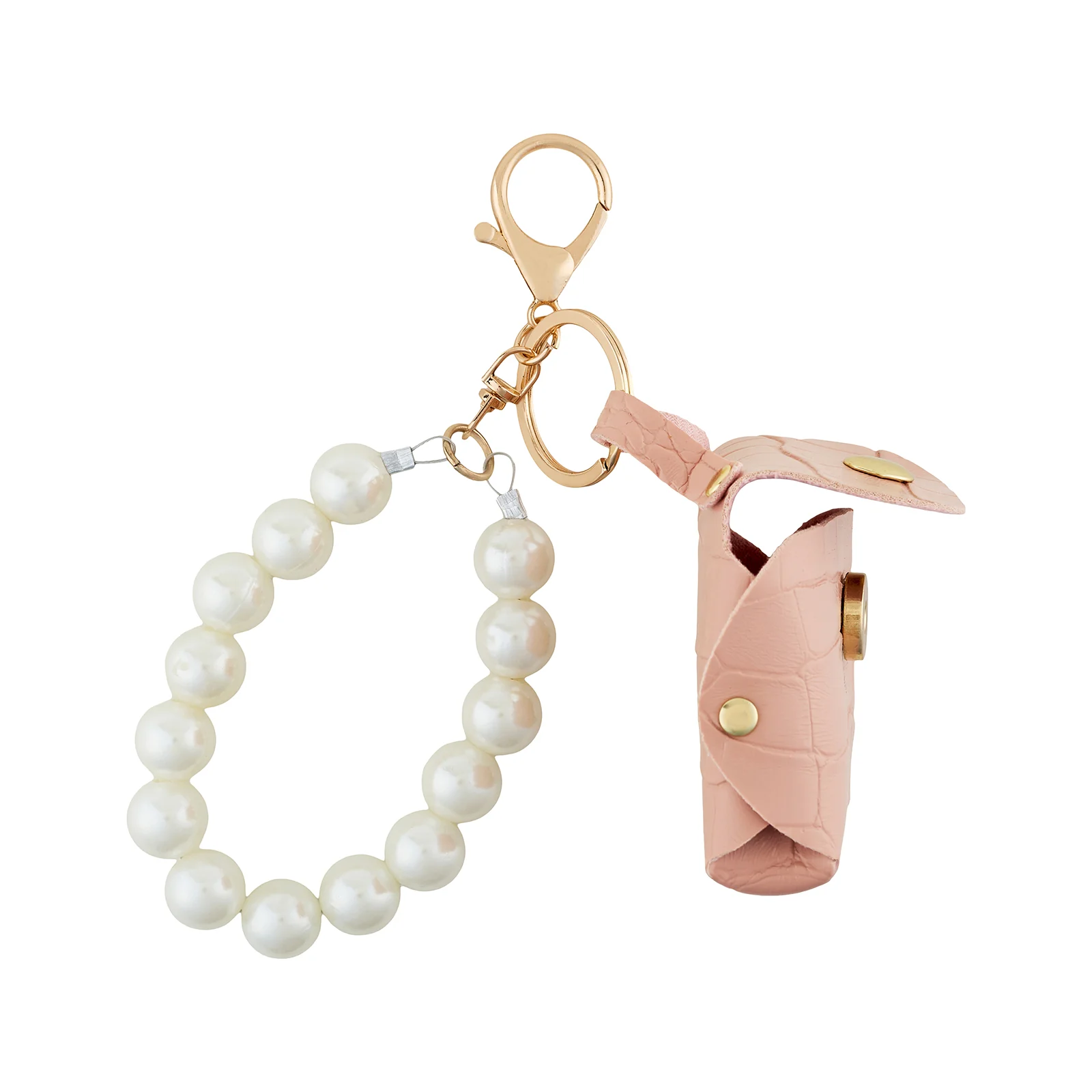 Peachie Puff Pink Bag Charm - Image 4
