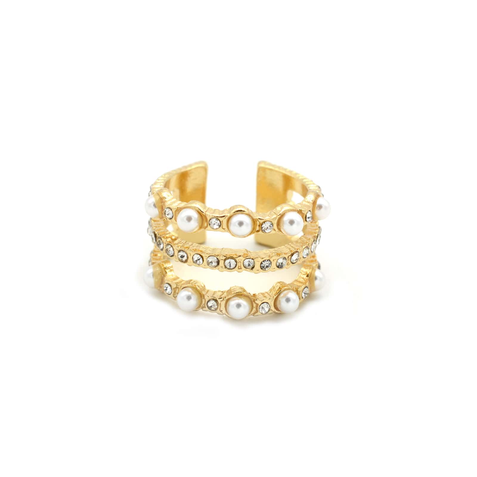 Pearlaceous Gold Ring - Image 2
