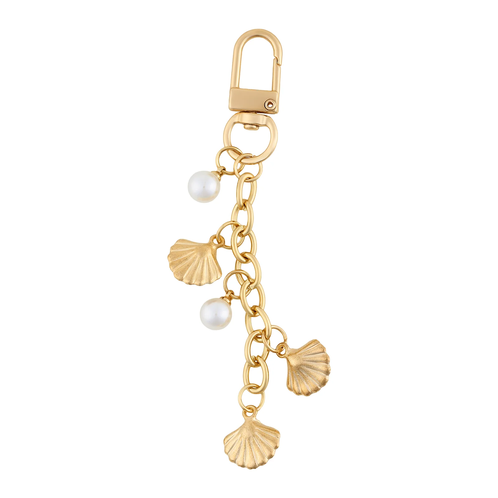 Pearlie Pop Pink Shell Bag Charm - Image 4