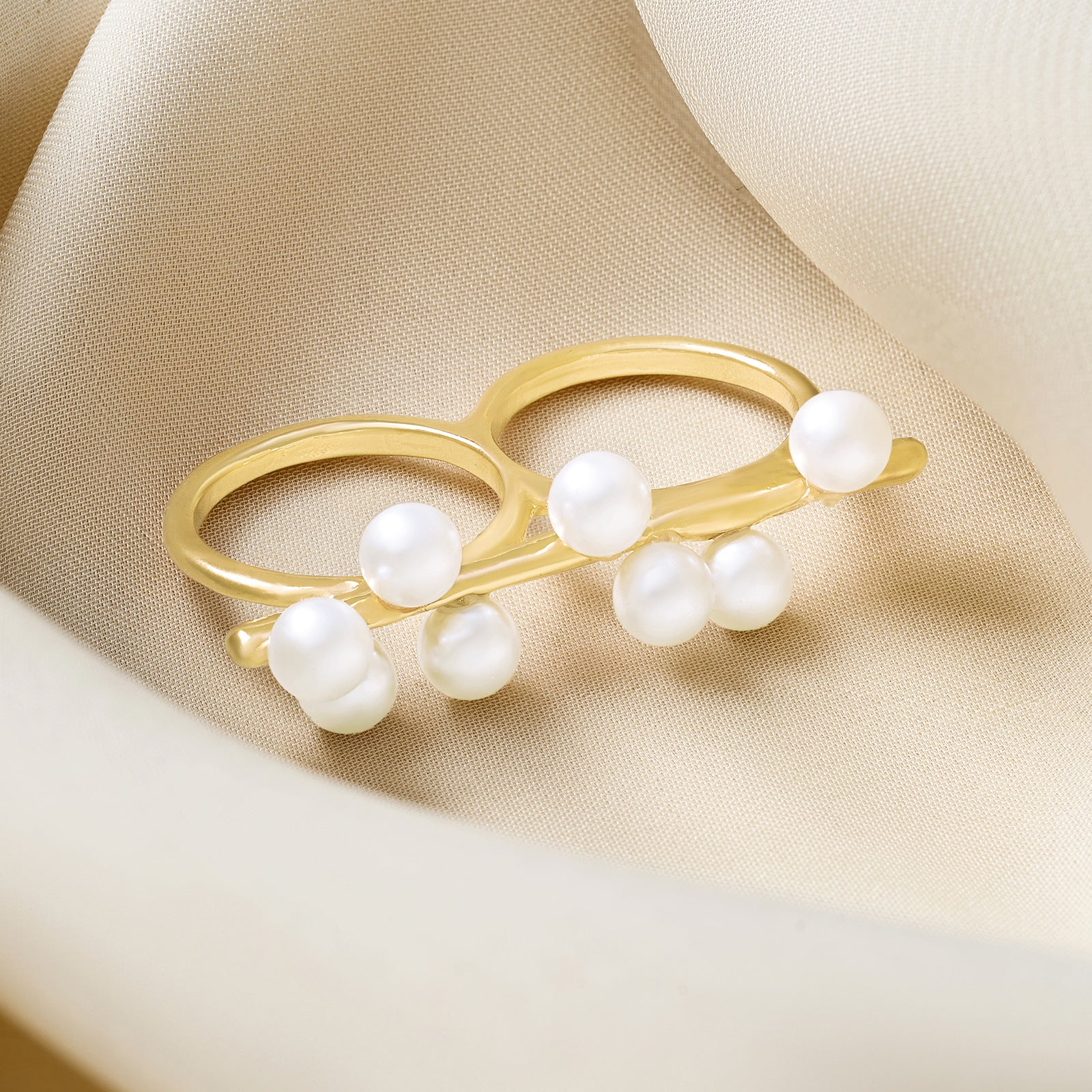 Pearlonie Molten Pearl Ring - Image 2
