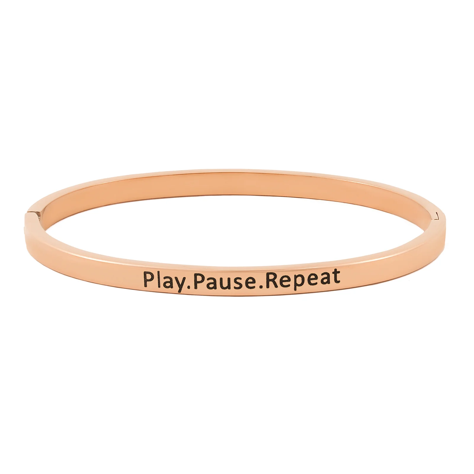 Play.Pause.Repeat Rose Gold Mantra Band - Image 4
