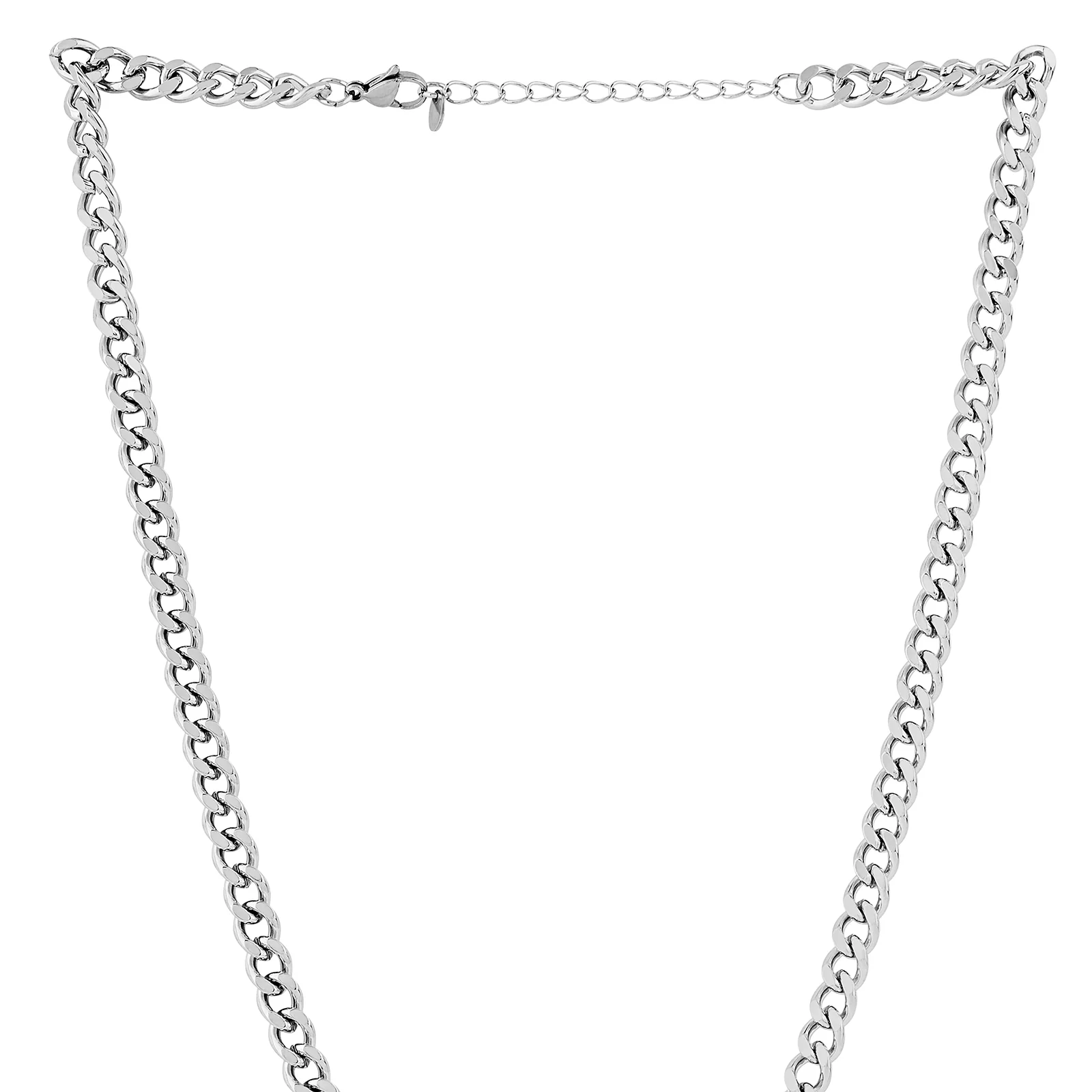 Ravorn Silver & Black Men's Necklace - Image 5