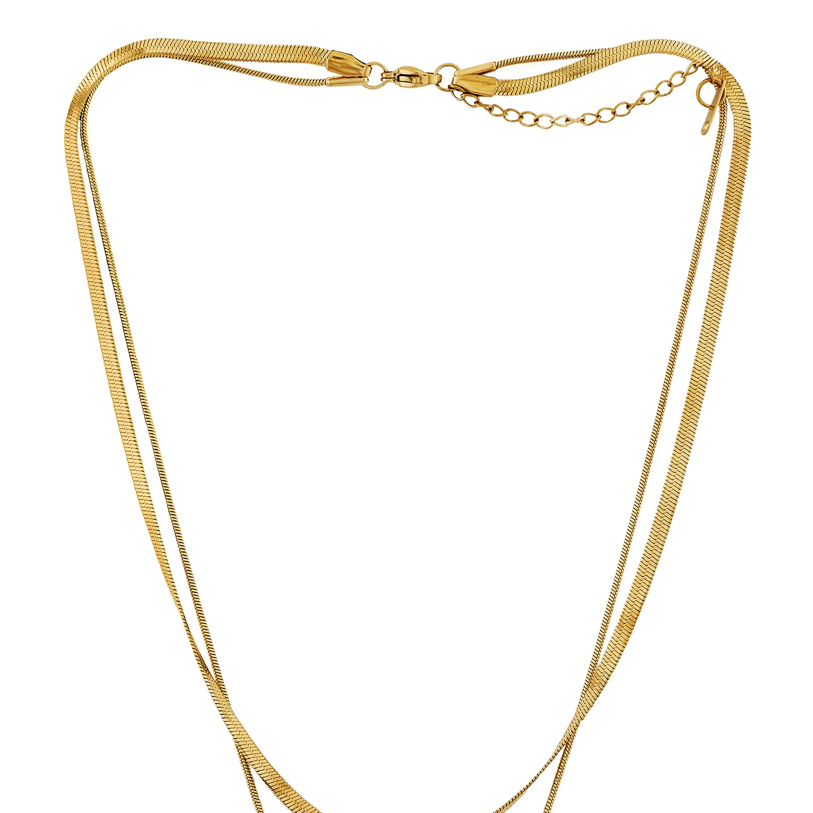 Renika Gold Love Necklace - Image 3