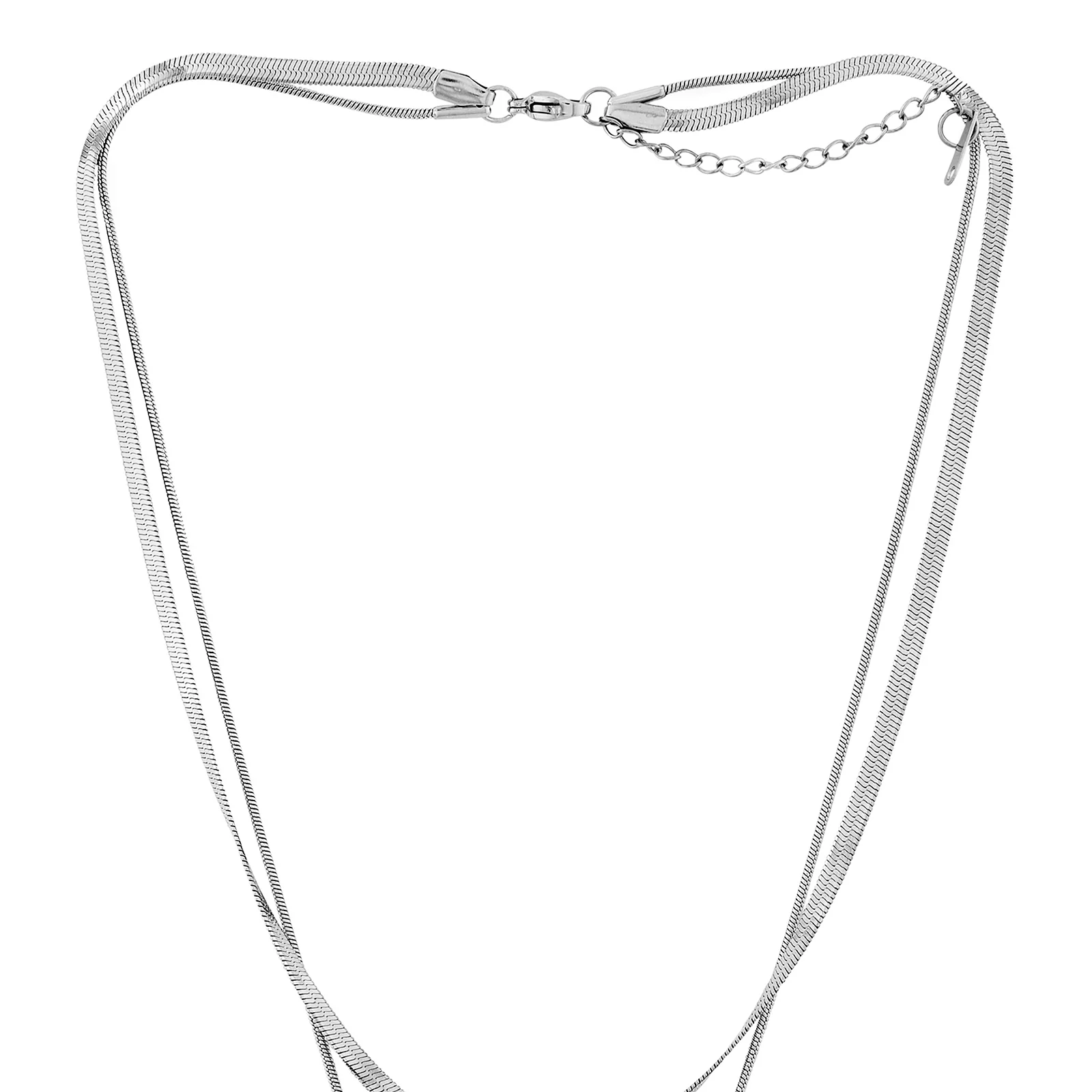 Renika Silver Love Necklace - Image 5