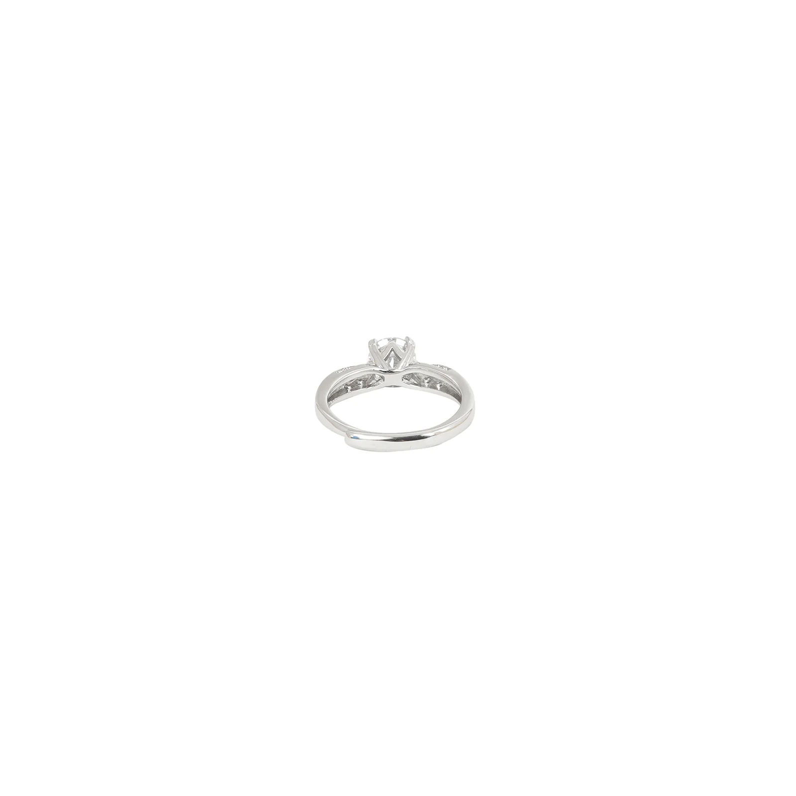 Rora Square Cut Silver Ring - Image 5