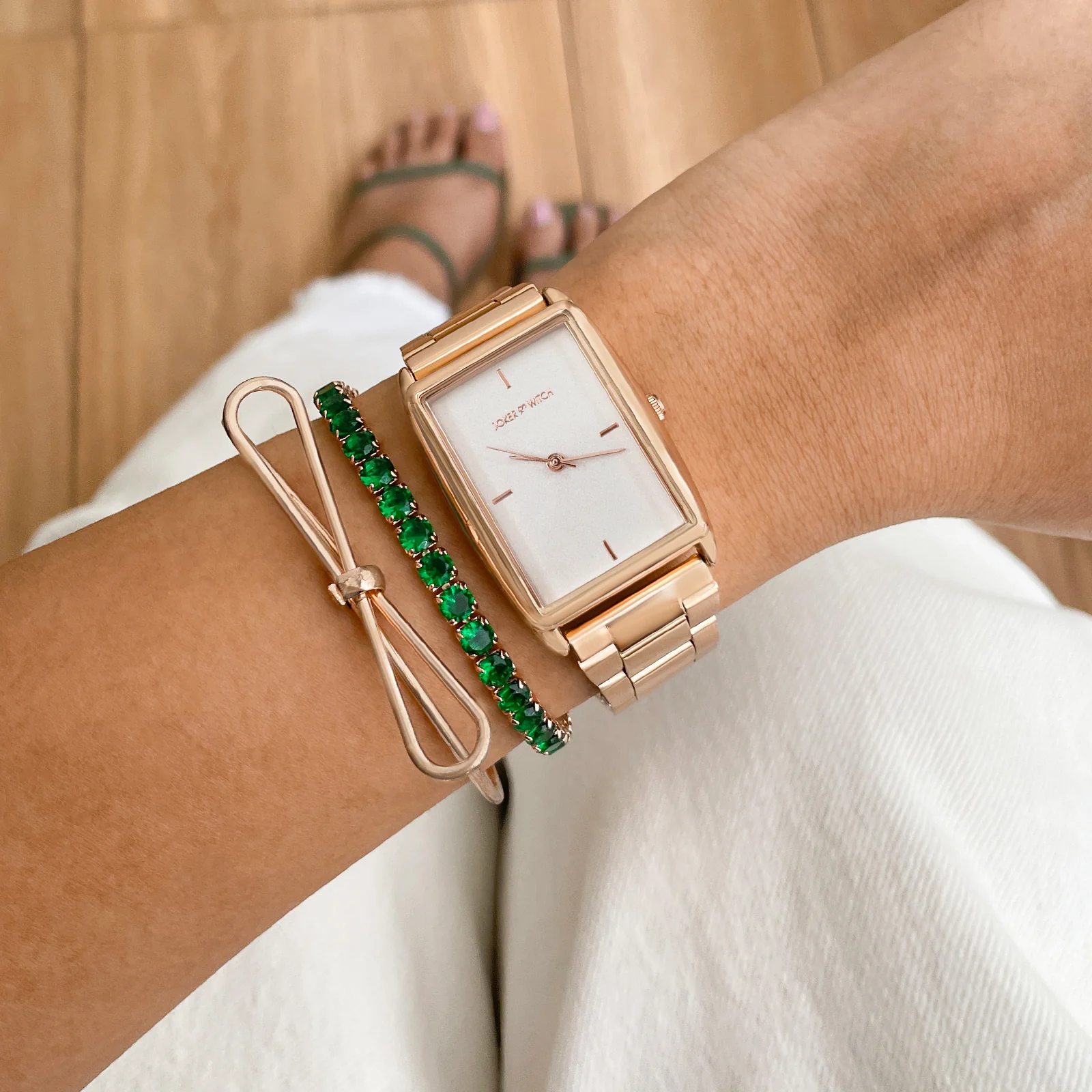 Rosalyn Watch Bracelet Stack