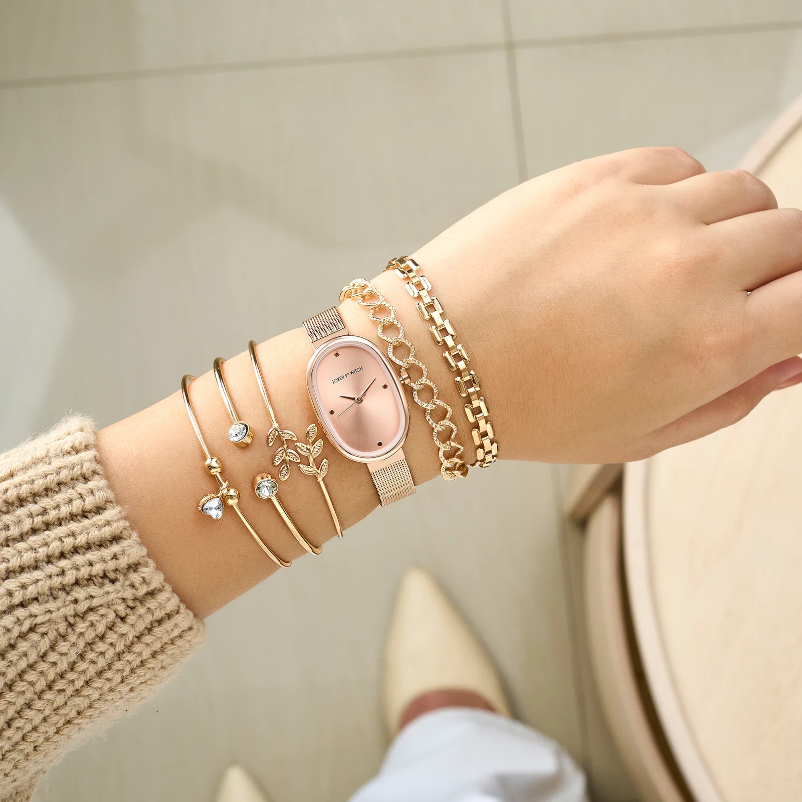 Rosellea Watch Bracelet Stack