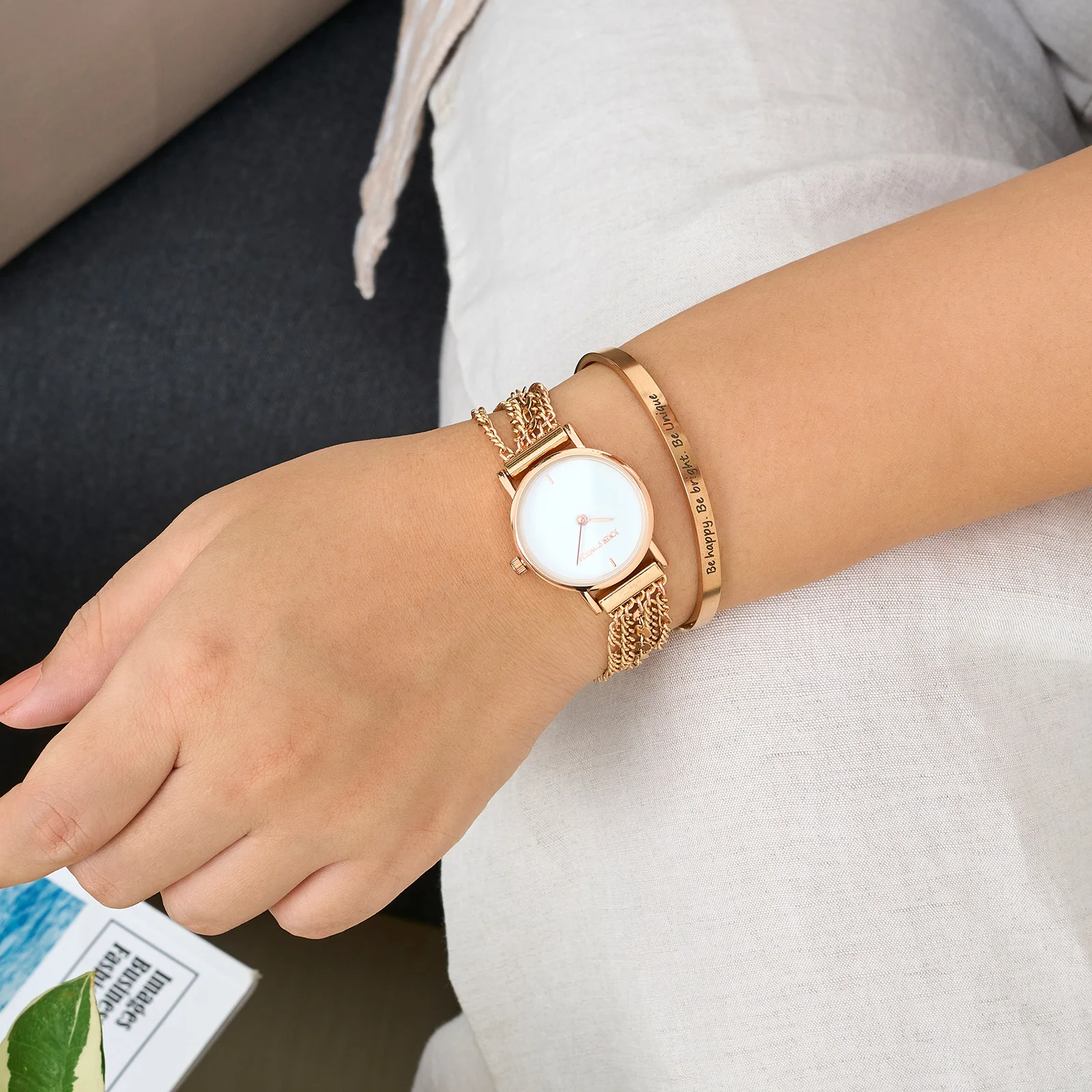 Rosemarée Watch Bracelet Stack