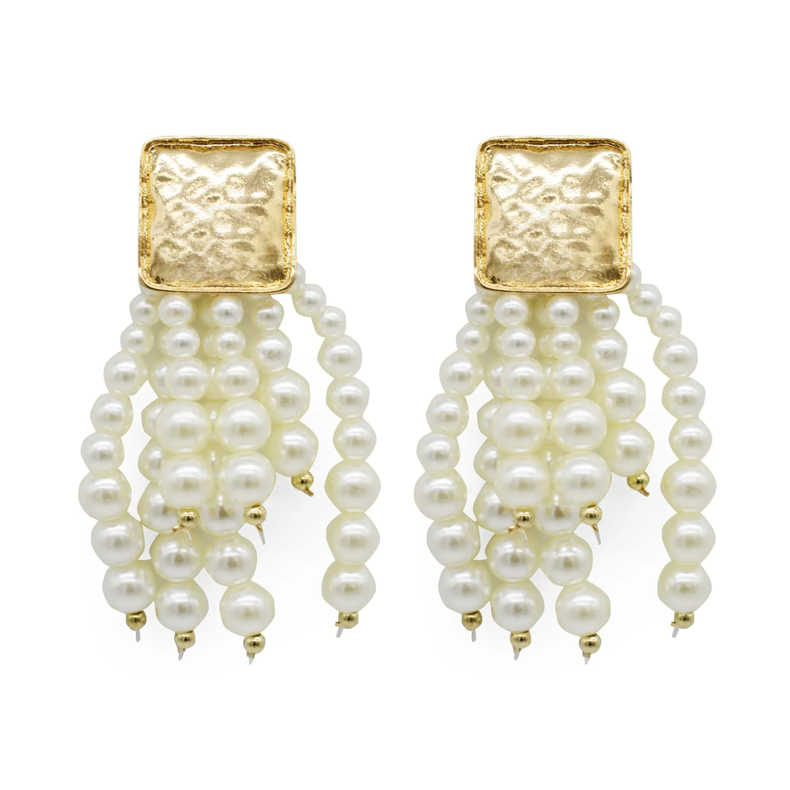 Royal Pearls Earrings - Image 3