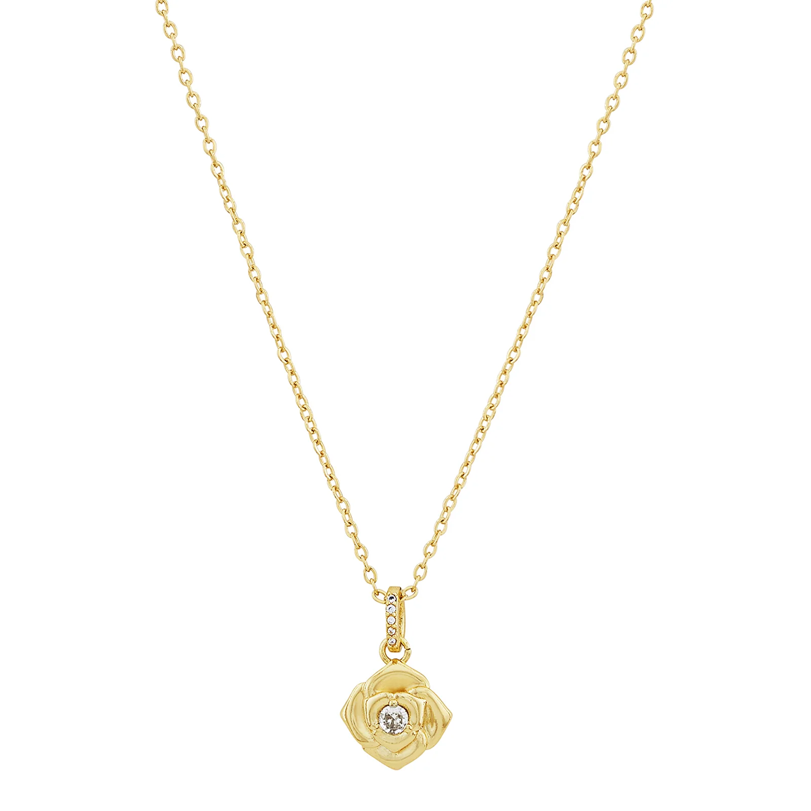 Rozira Gold Flower Necklace - Image 3