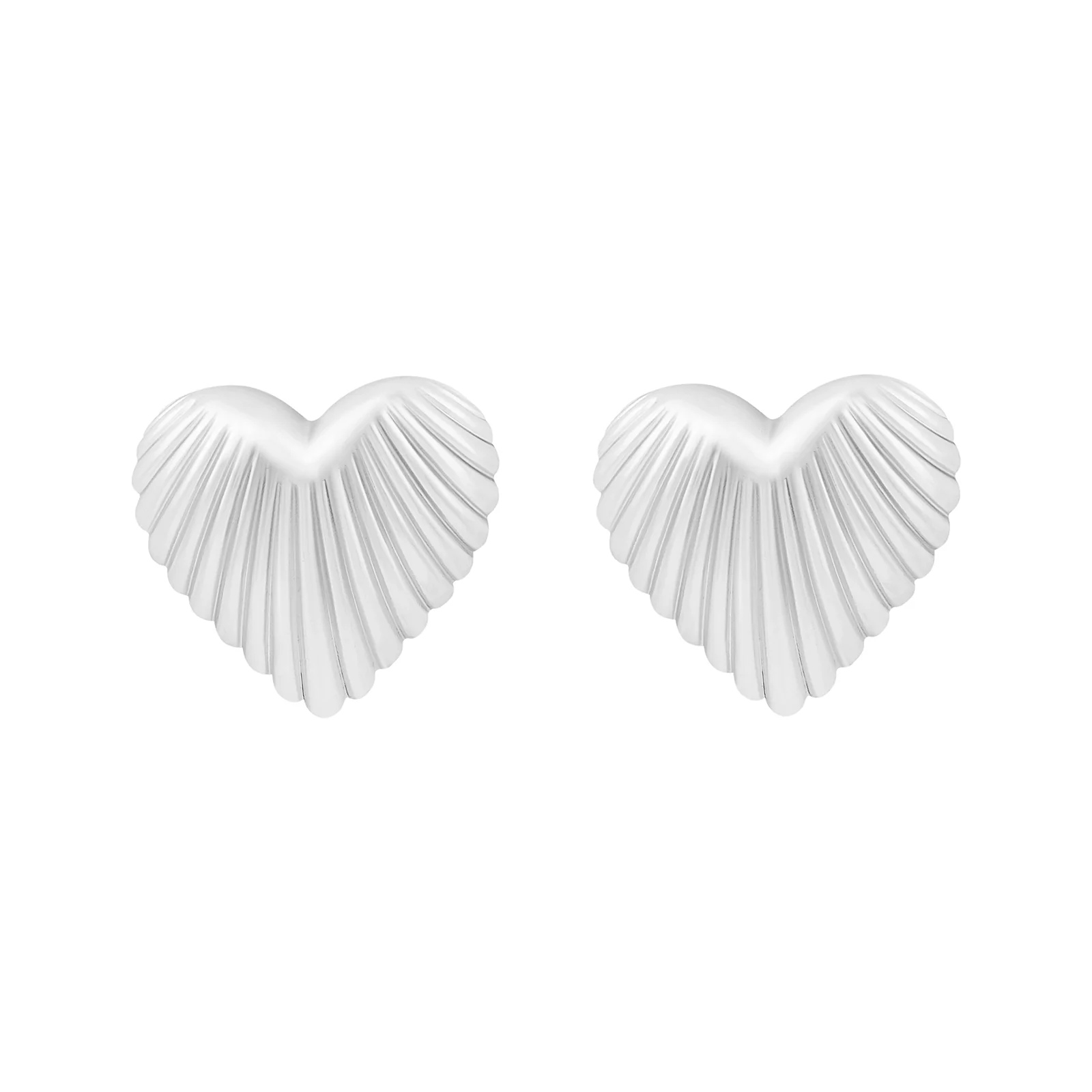 Ryeana Silver Love Earings - Image 3