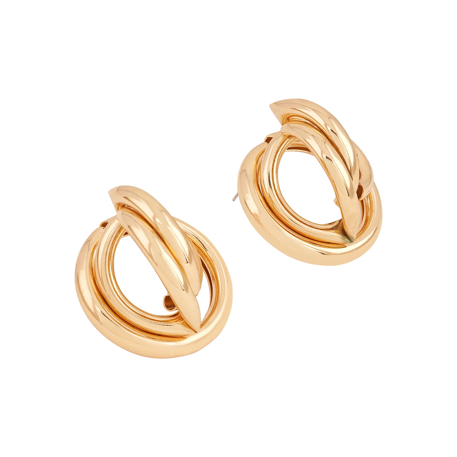 Sapphira Gold Earrings - Image 4