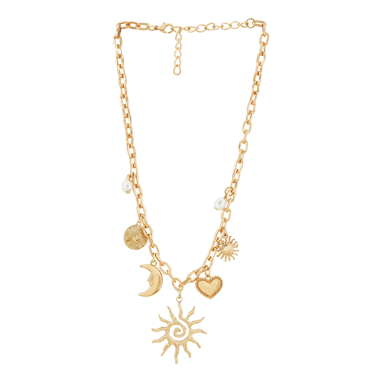 Seraya Golden Charm Necklace - Image 3