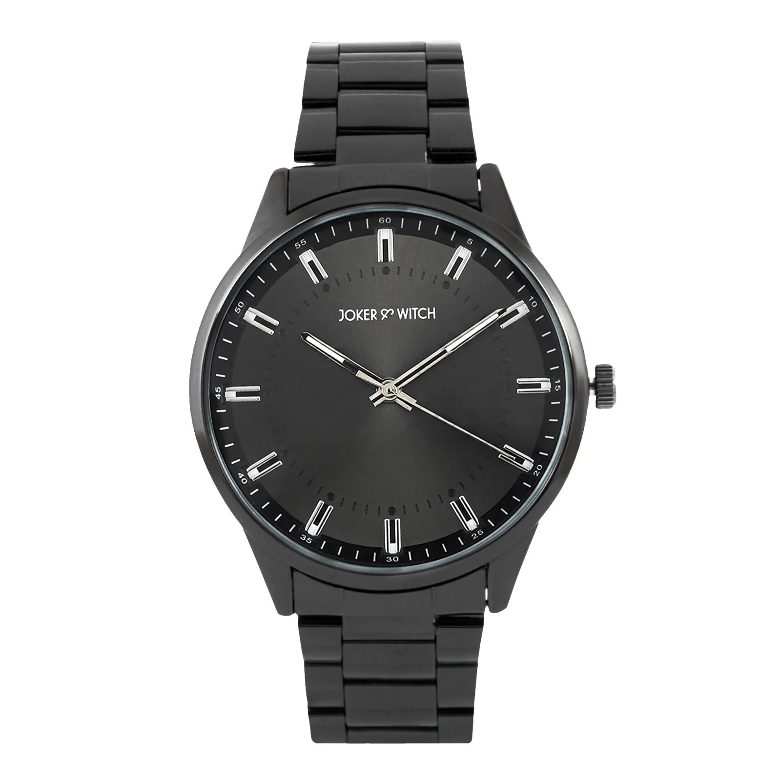 Shanghai Black Large Dial Linked Chain Strap Men's Watch - Image 3