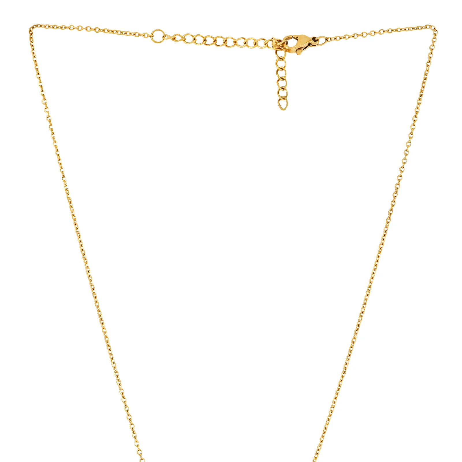Silken Alphabet L Necklace - Image 4