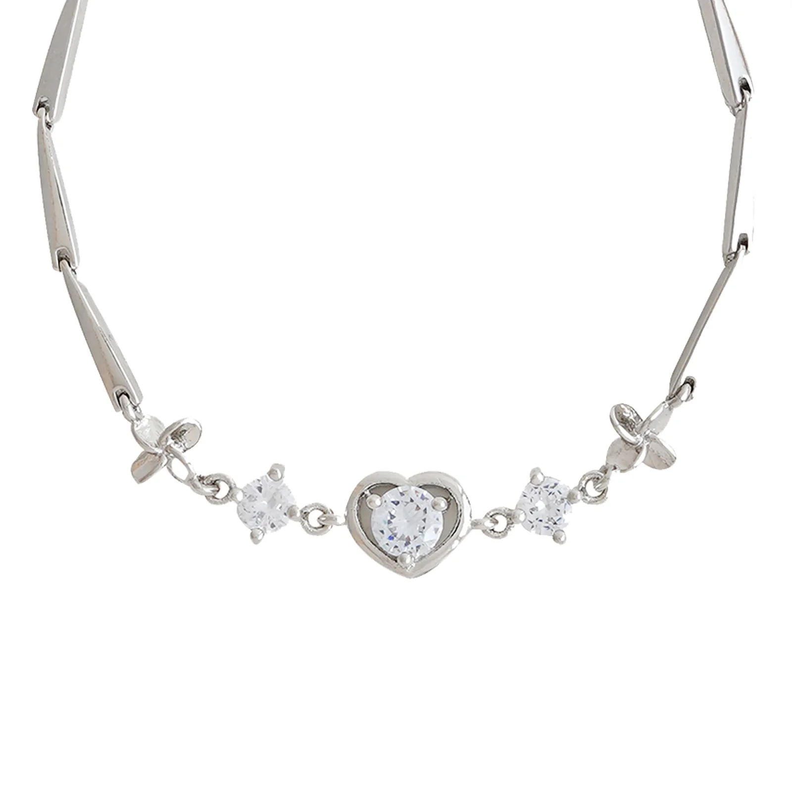 Skylar Silver Watch Bracelet Stack - Image 7