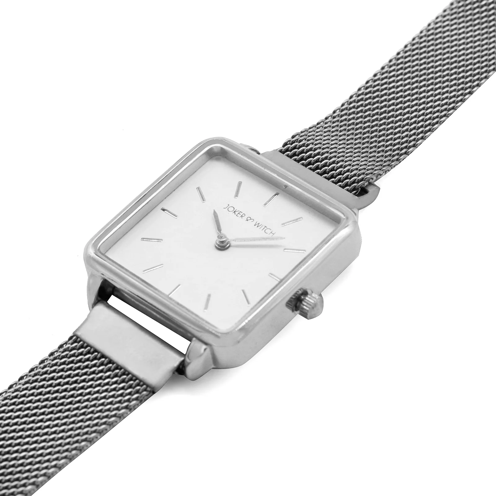 Smile Silver Watch Bracelet Stack - Image 4