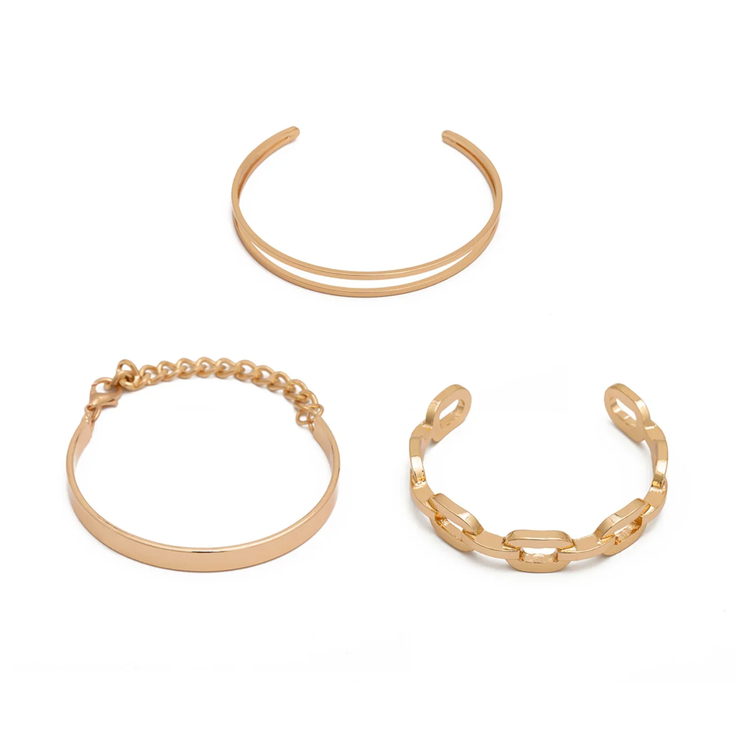 Solar Drip Ring Watch Bracelet Stack - Image 6