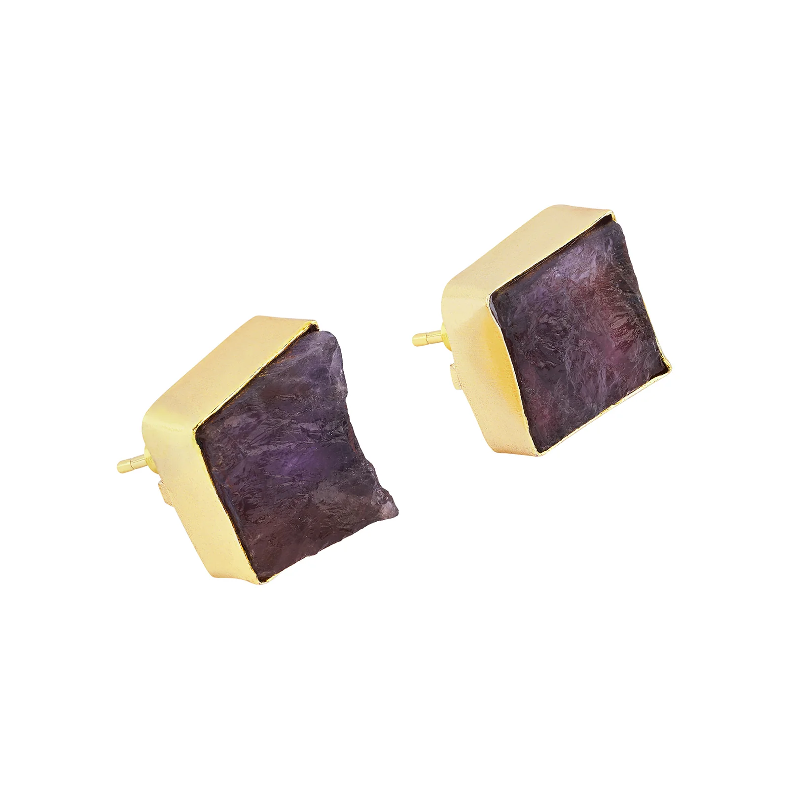 Soléa Amethyst Multicolored Natural Stone Charm Necklace Set - Image 5