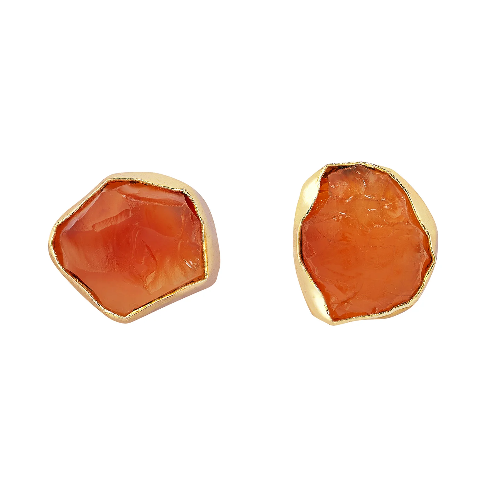 Soléa Orange Trio Natural Stone Necklace Set - Image 4