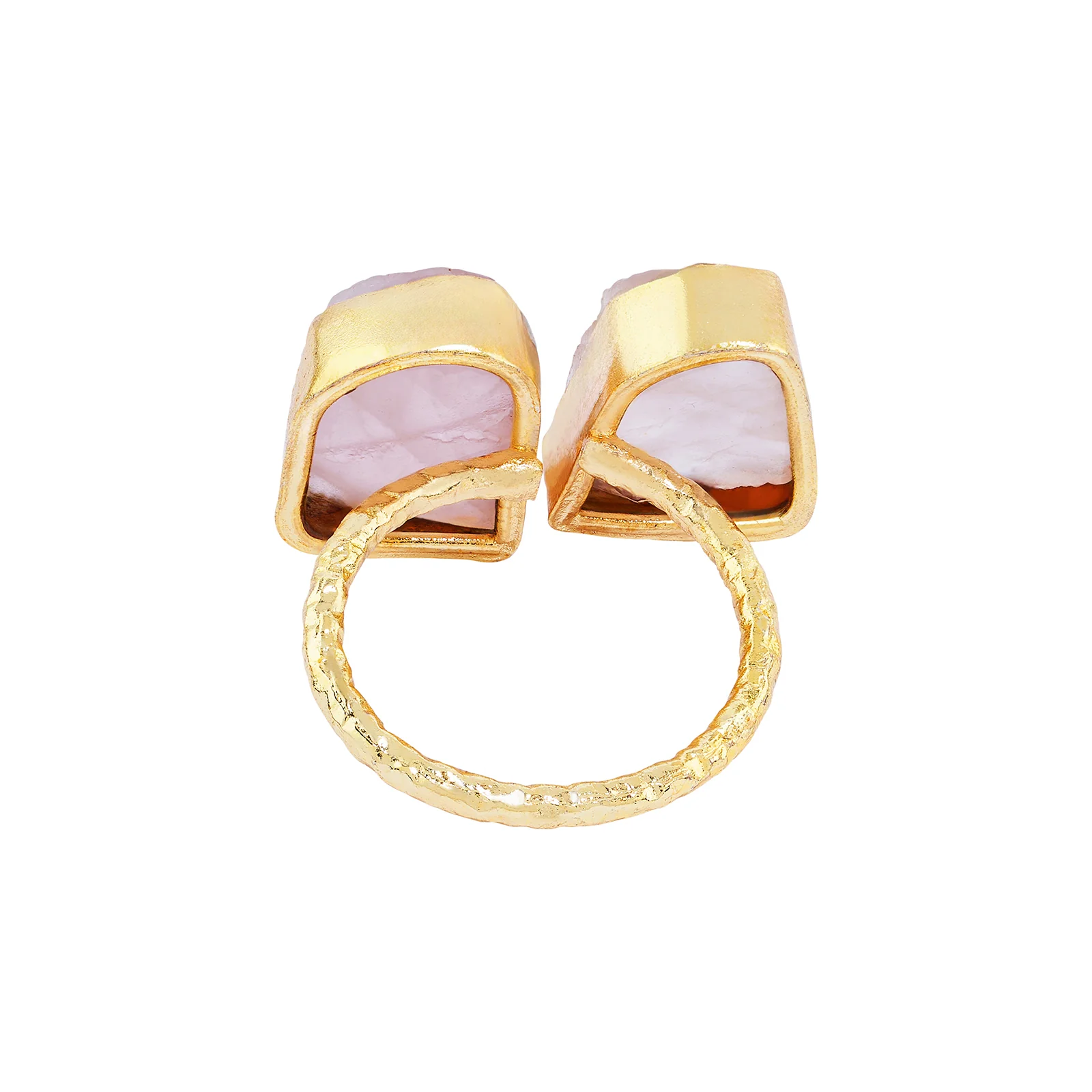 Soléa Pink Natural Stone Ring - Image 5