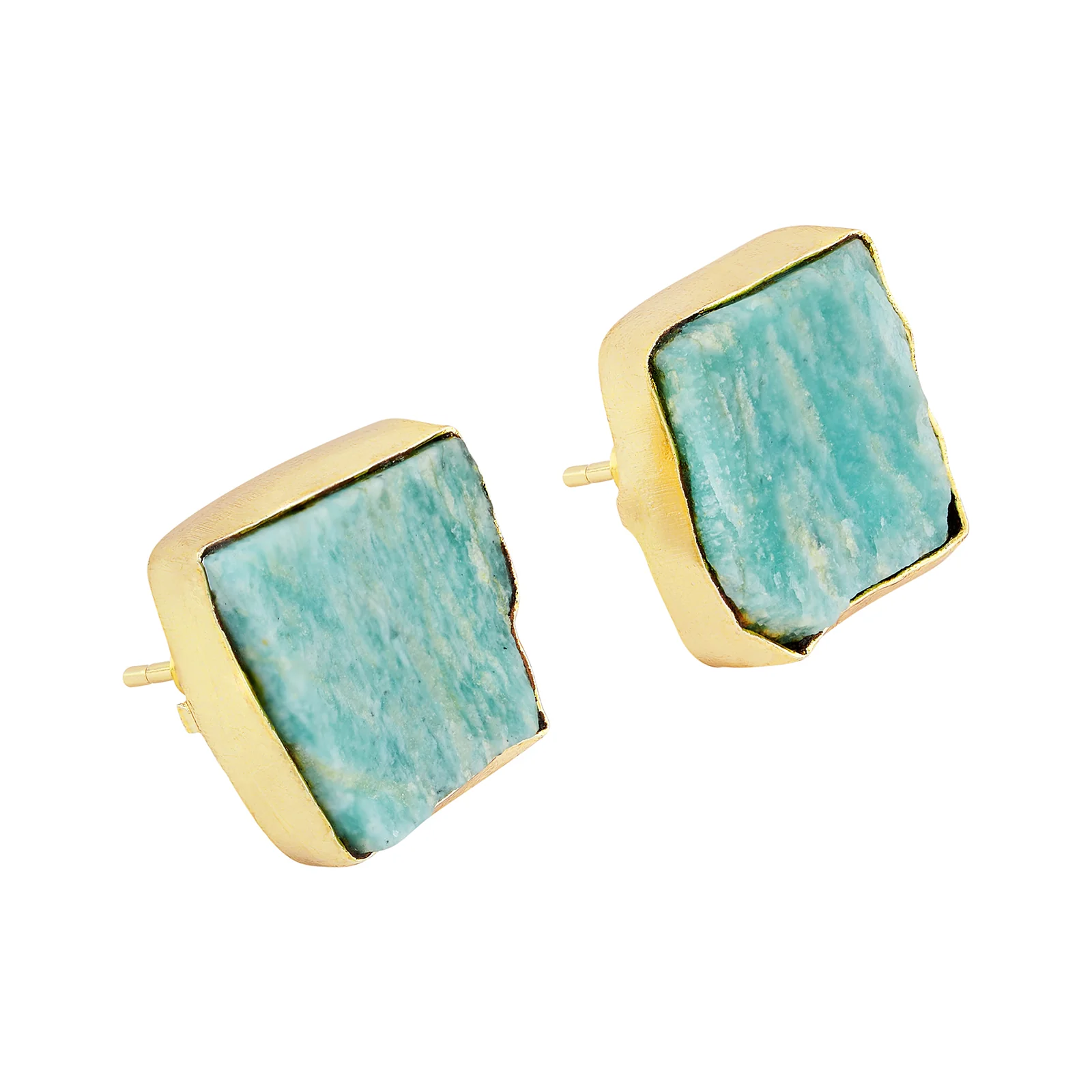 Soléa Turquoise Natural Stone Earrings - Image 4