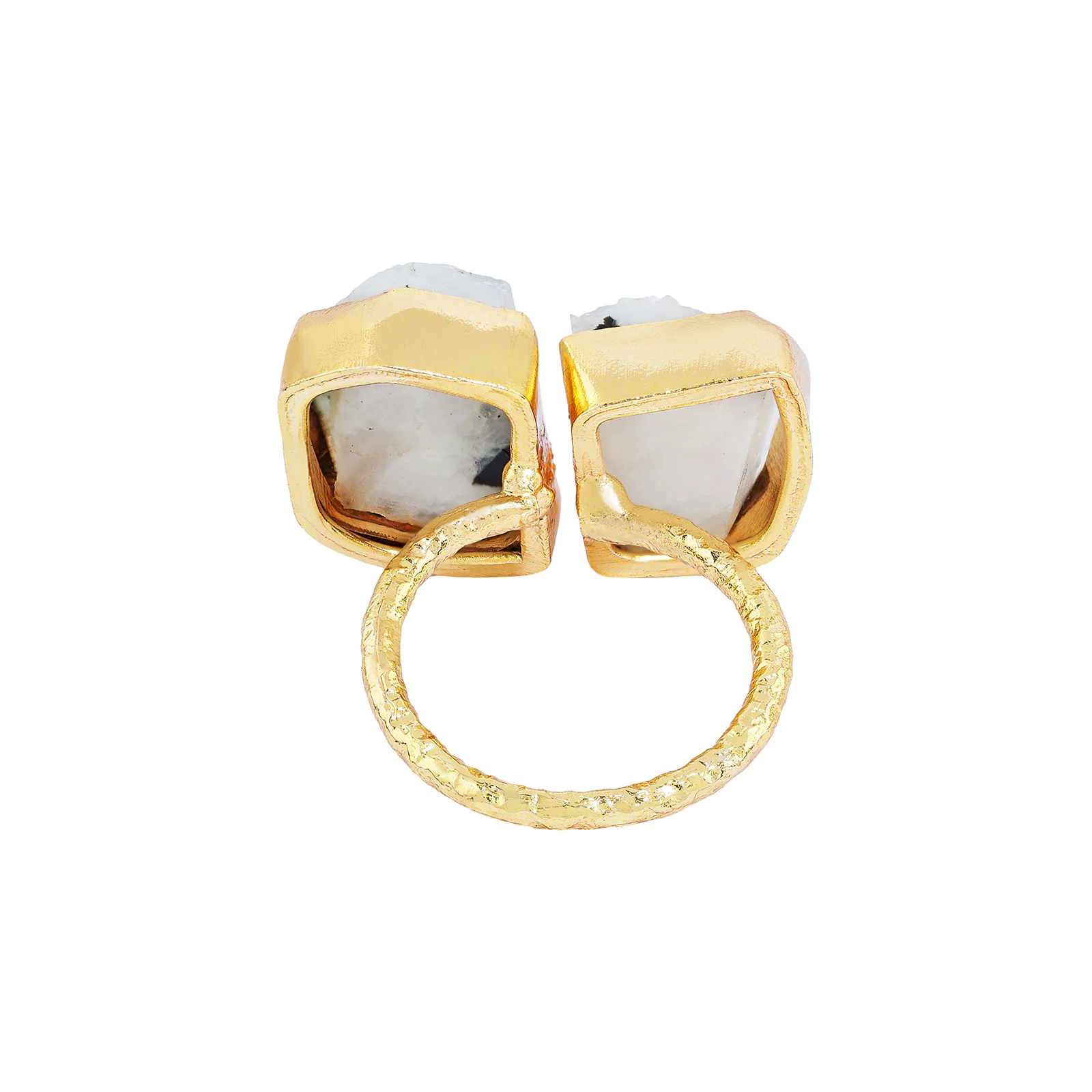 Soléa White Natural Stone Ring - Image 5