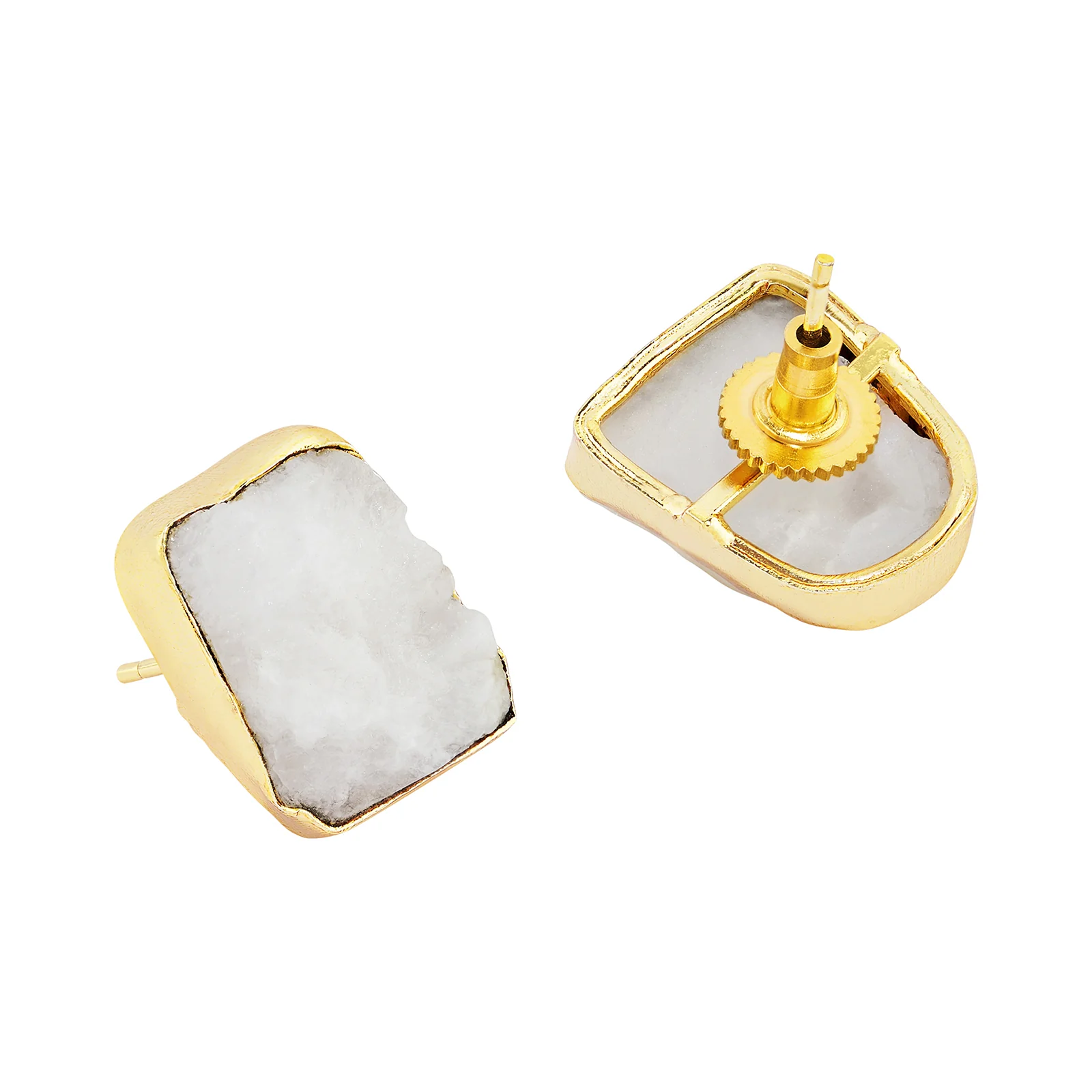 Soléa White Trio Natural Stone Necklace Set - Image 6