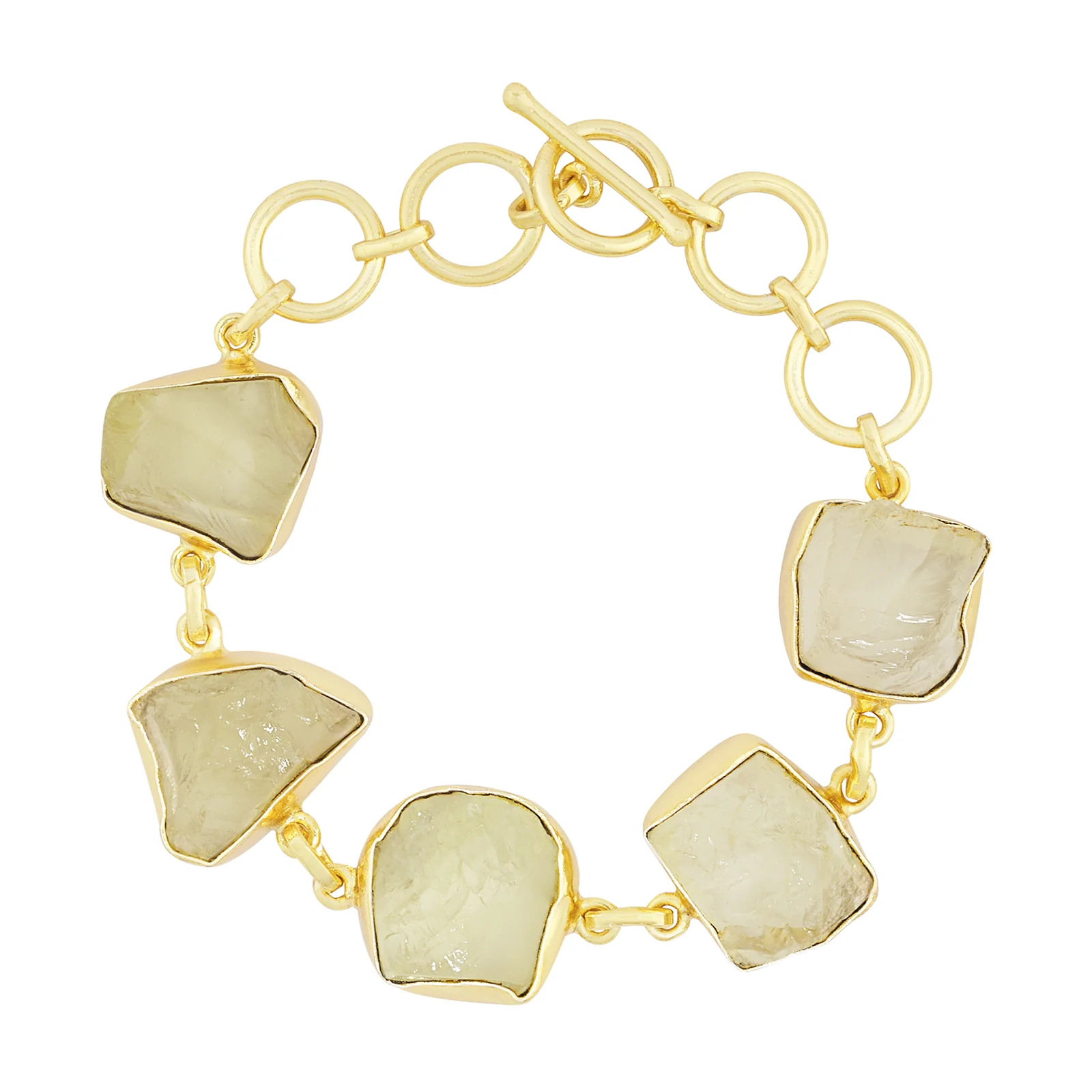 Soléa Yellow Natural Stone Bracelet - Image 3