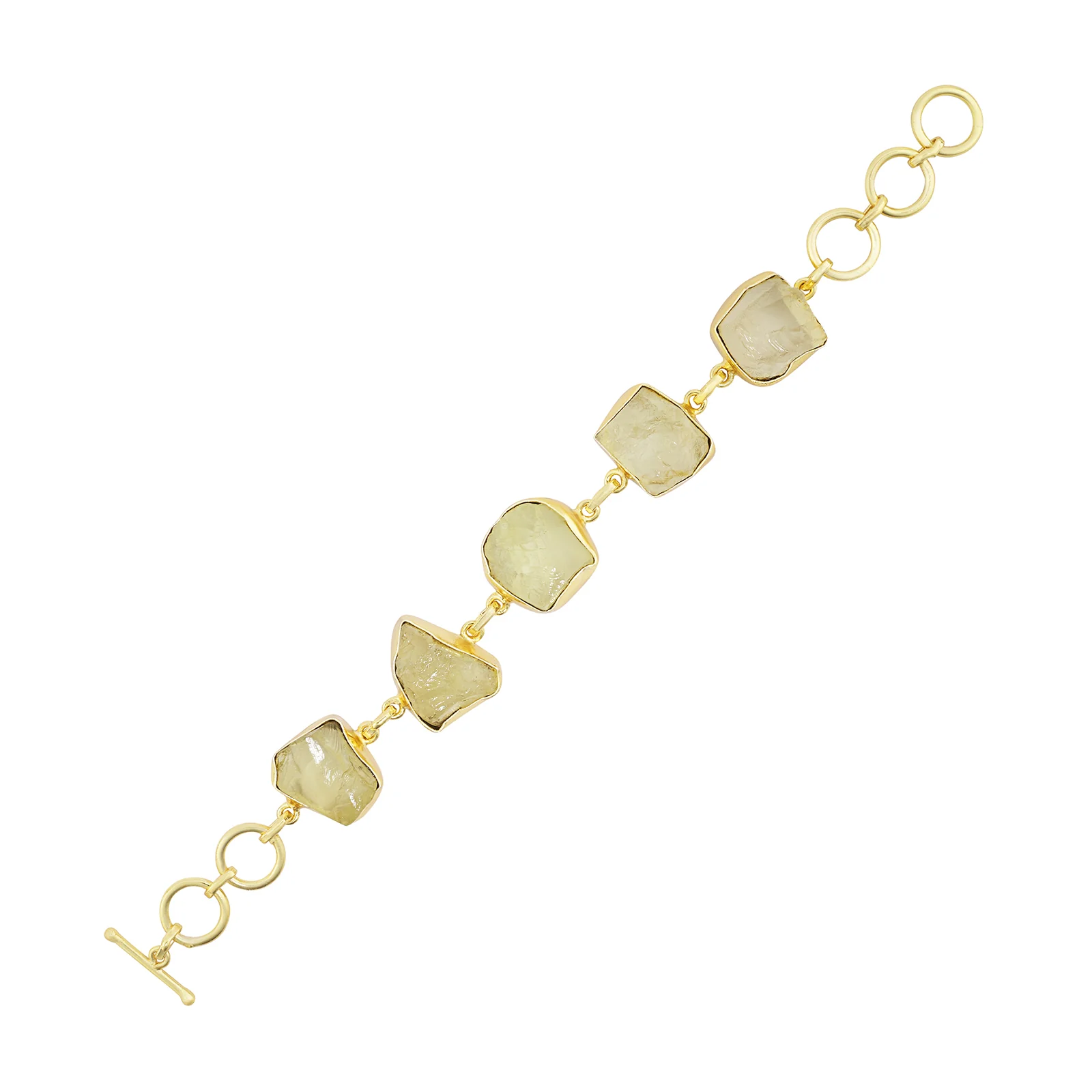 Soléa Yellow Natural Stone Bracelet - Image 4