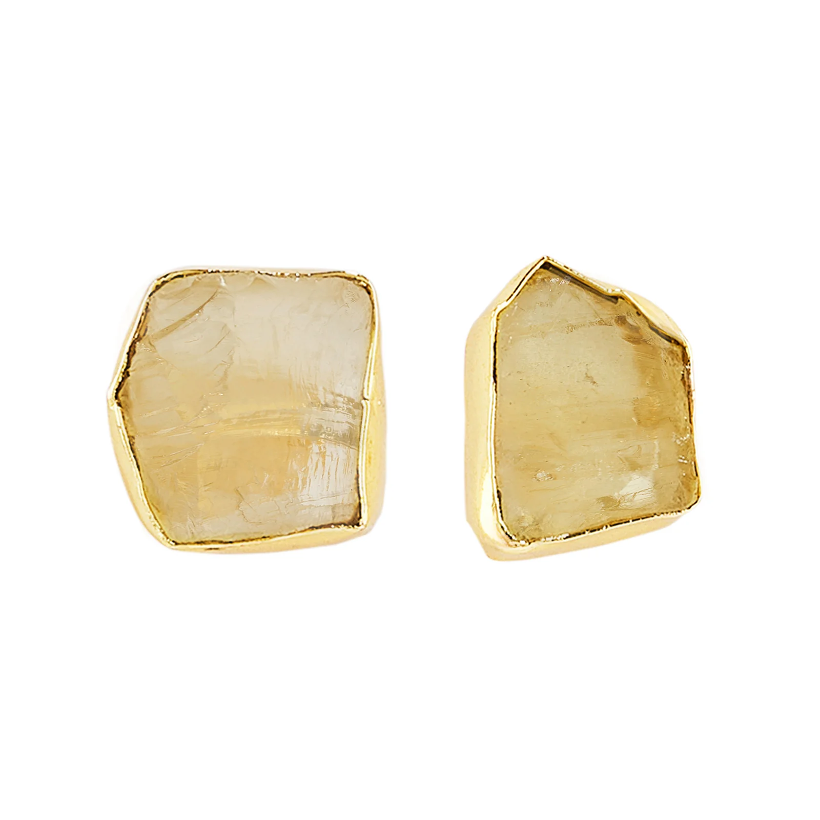 Soléa Yellow Natural Stone Necklace Set - Image 4