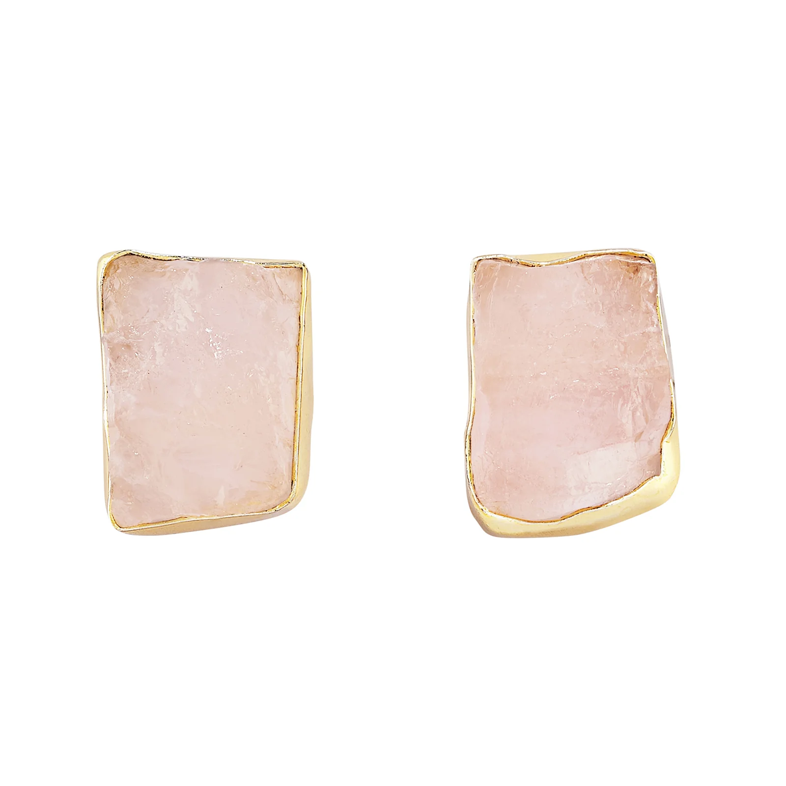 Soléa Yellow & Pink Trio Natural Stone Necklace Set - Image 4