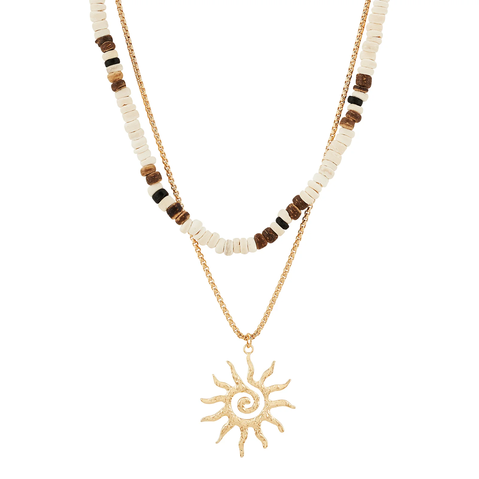 Soliset Unisex Gold Necklace - Image 4