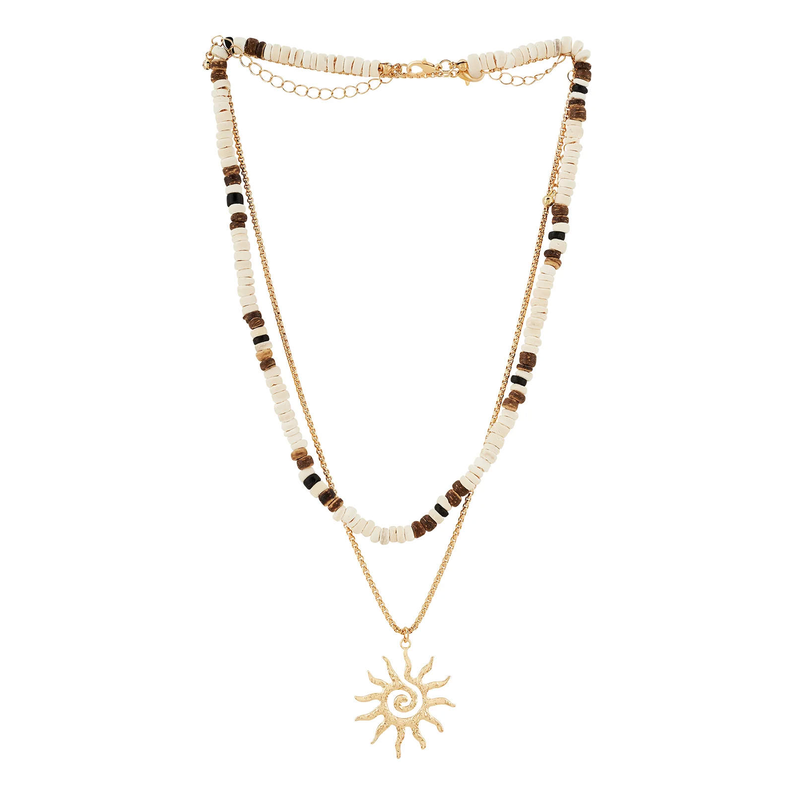 Soliset Unisex Gold Necklace - Image 5