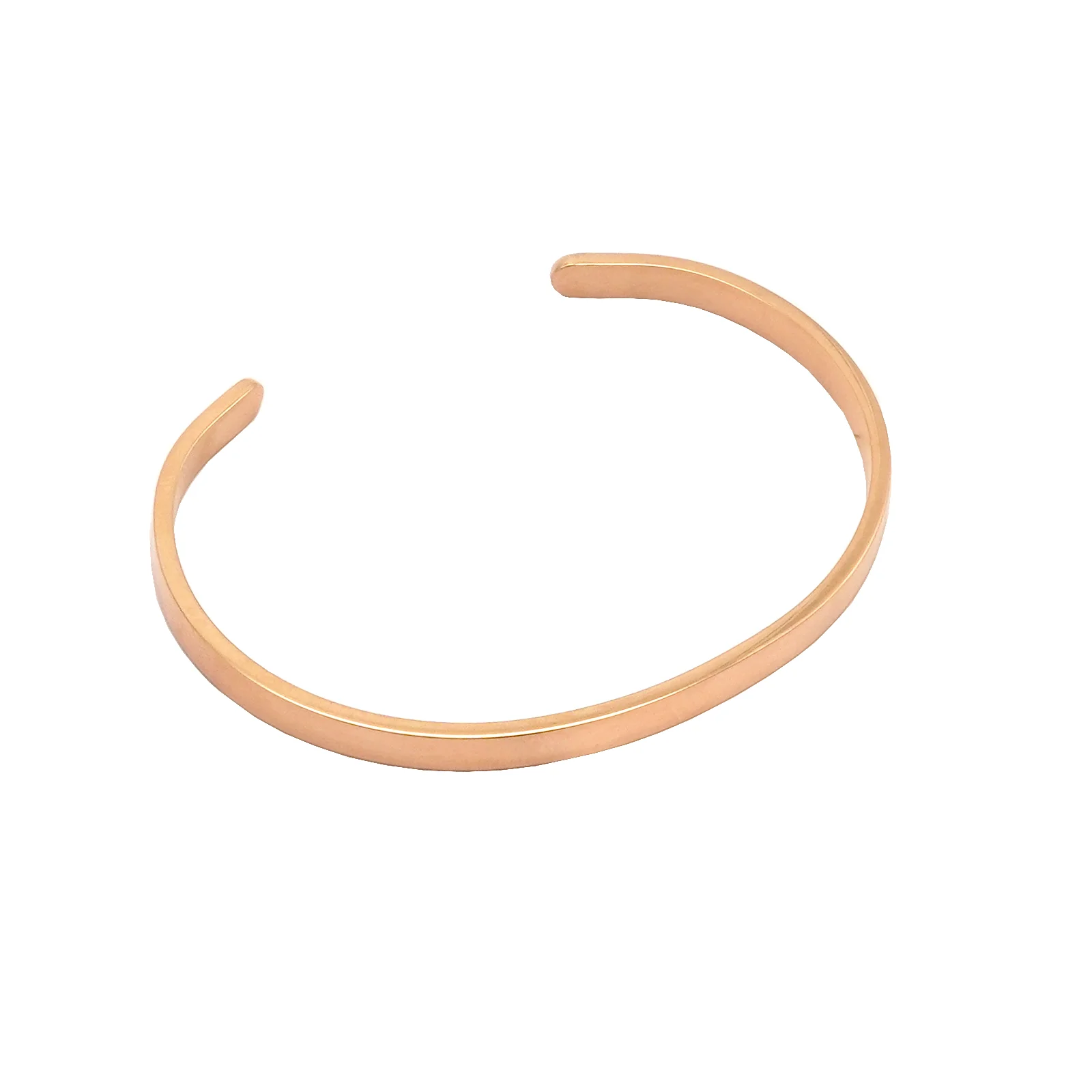 Minimal Rose Gold Band - Image 2