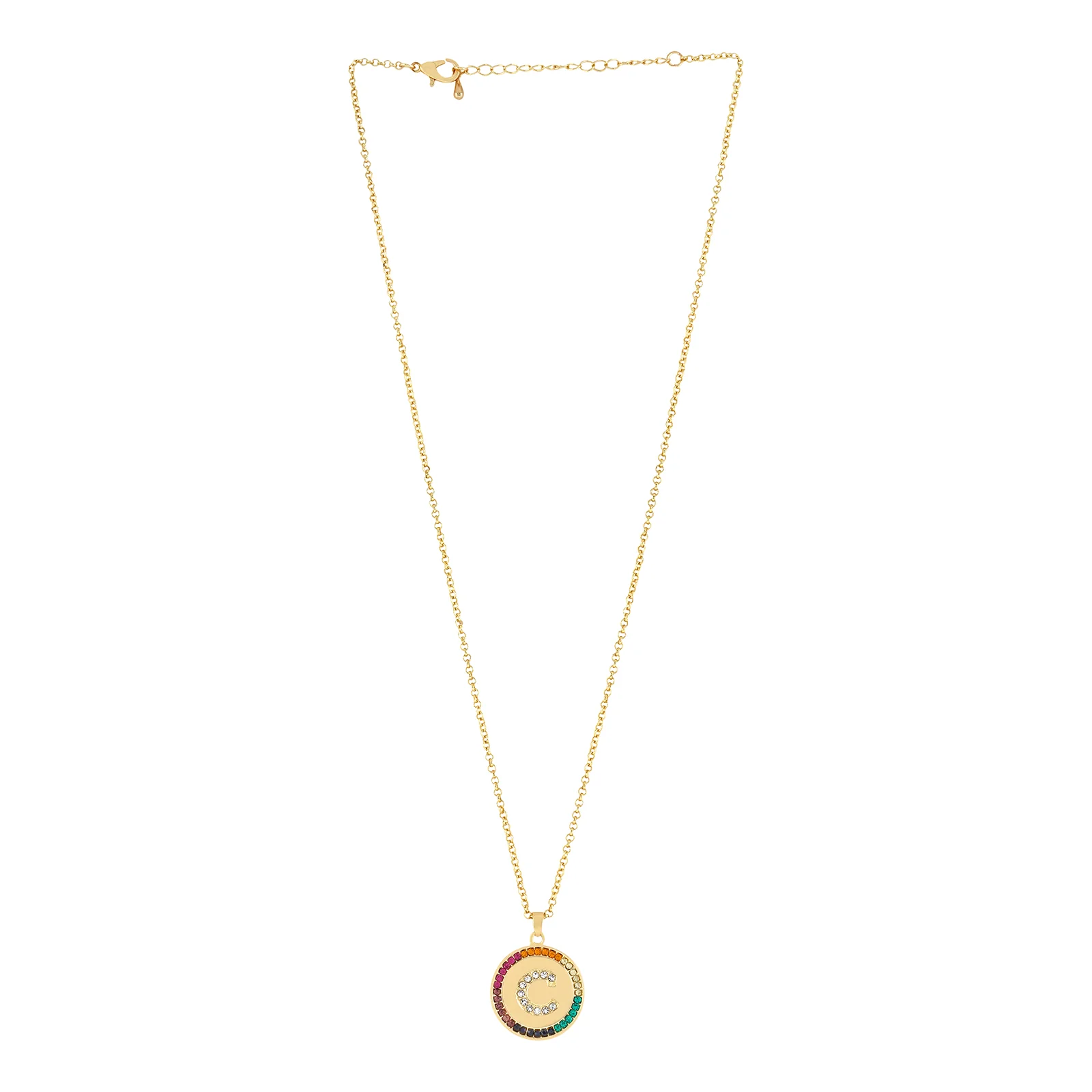 Starlet Alphabet C Necklace - Image 3