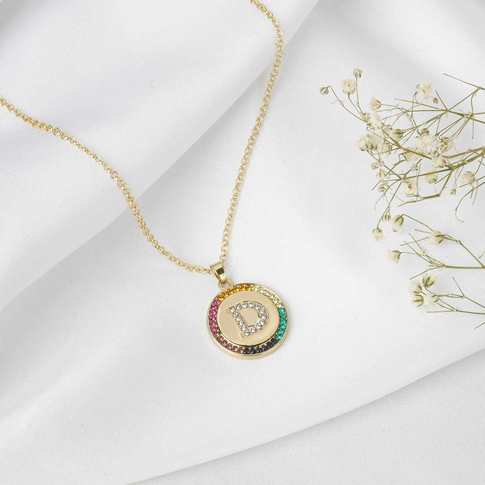 Starlet Alphabet D Necklace