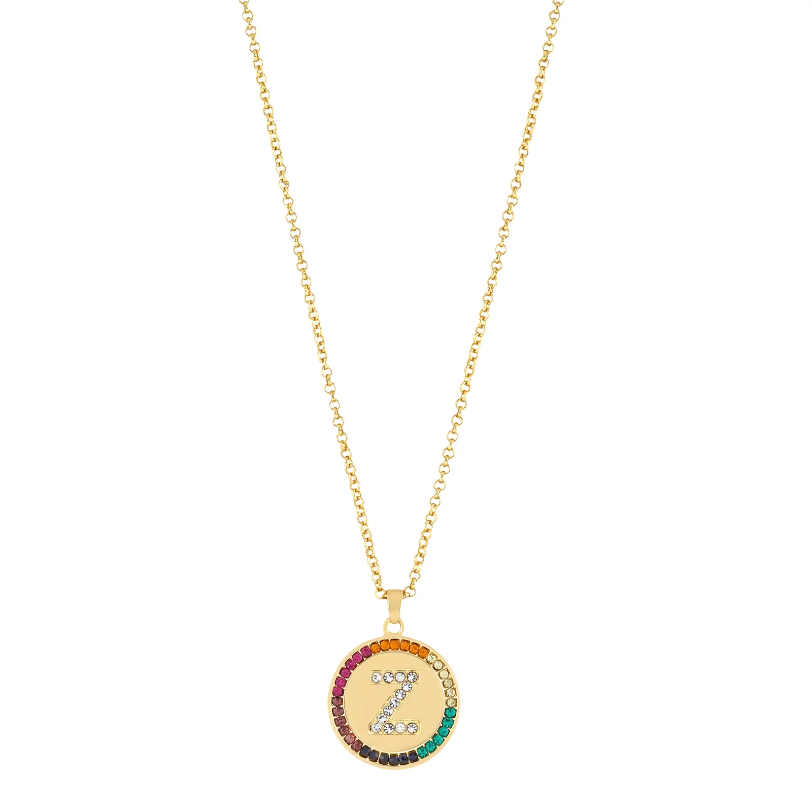 Starlet Alphabet Z Necklace - Image 4
