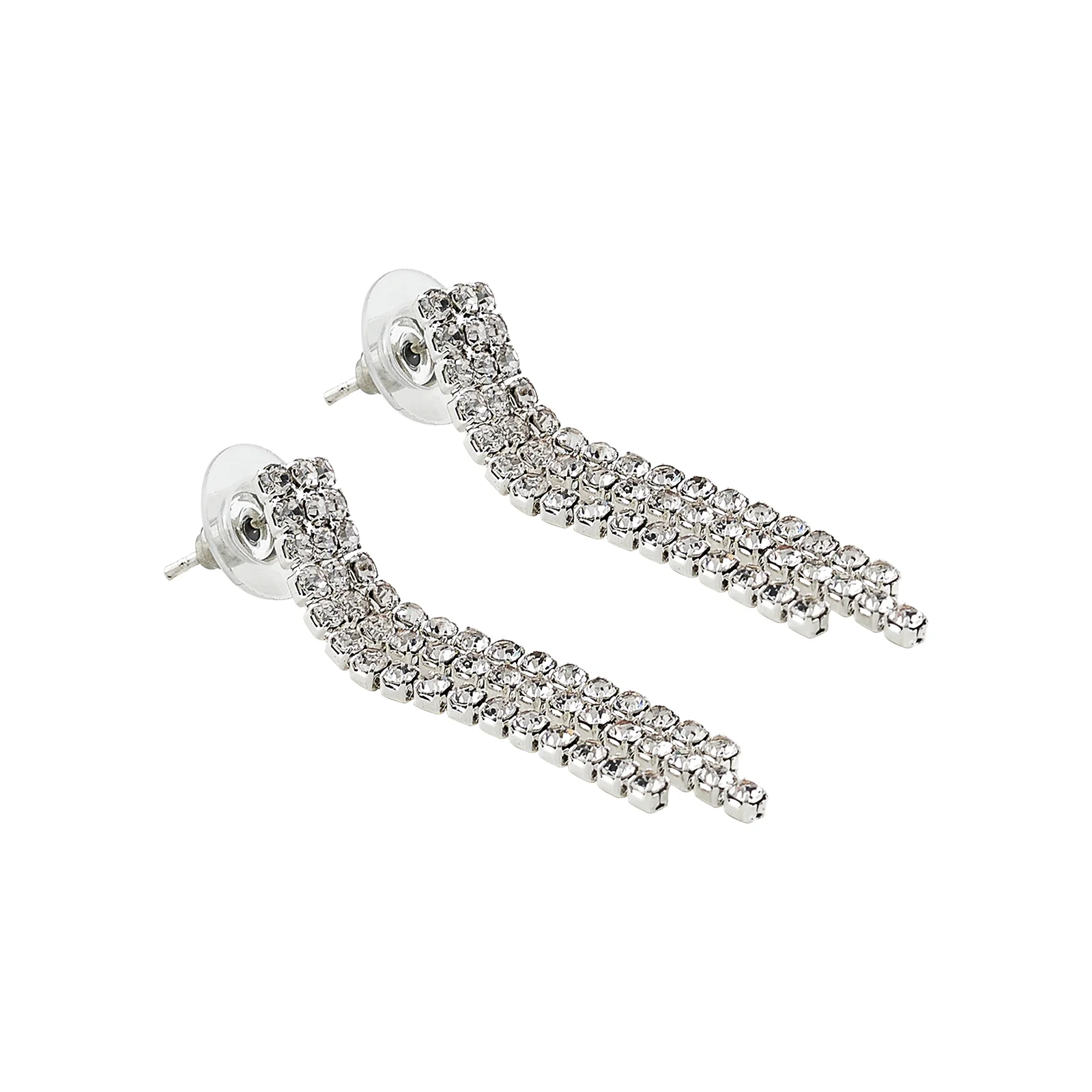 Starlit Bling Silver Necklace Set - Image 5